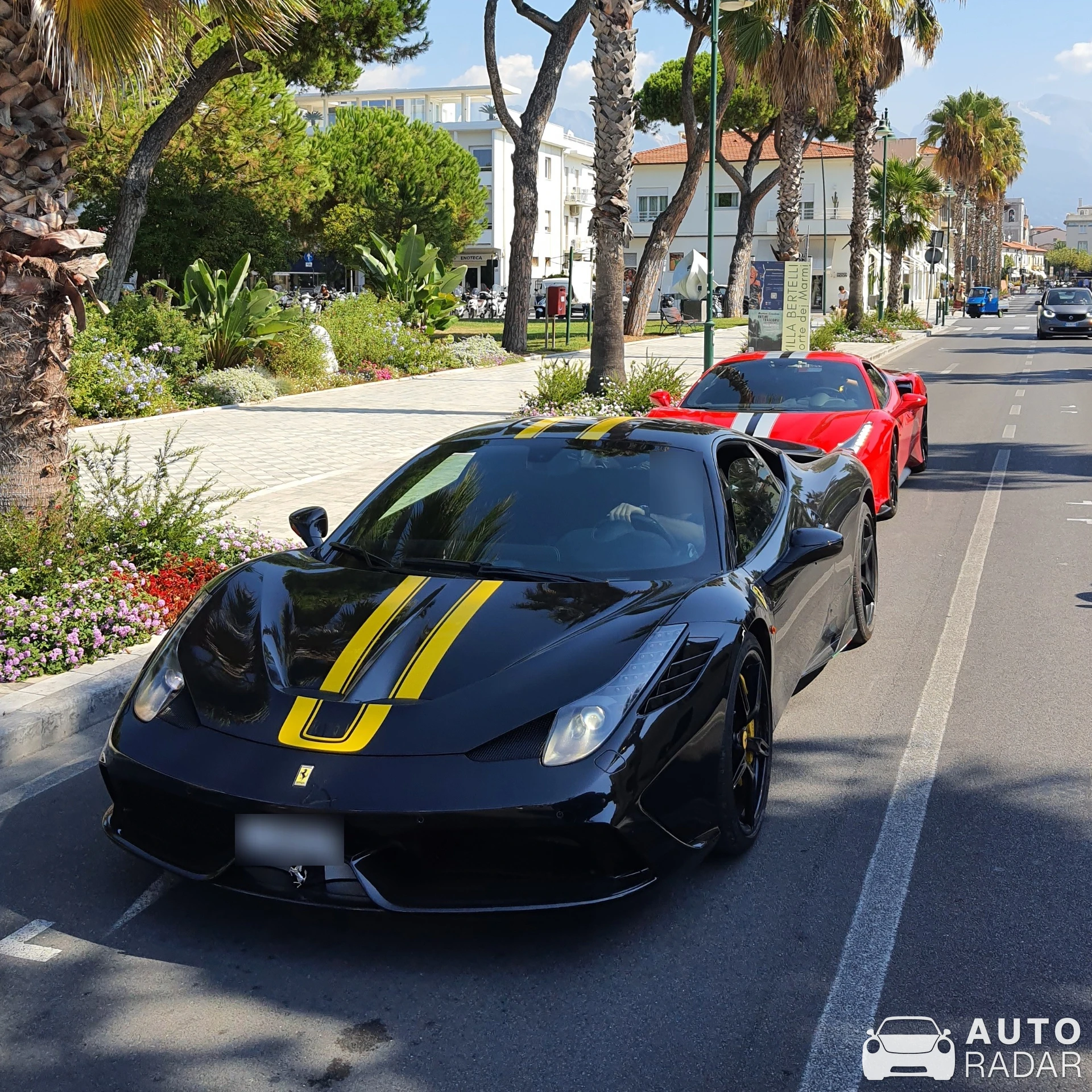 Ferrari 458 Speciale spotted in Viareggio