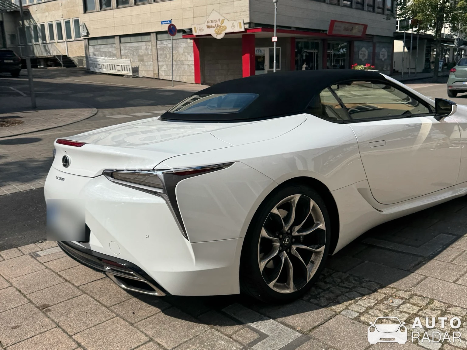 Lexus LC 500 Convertible spotted in Laupheim