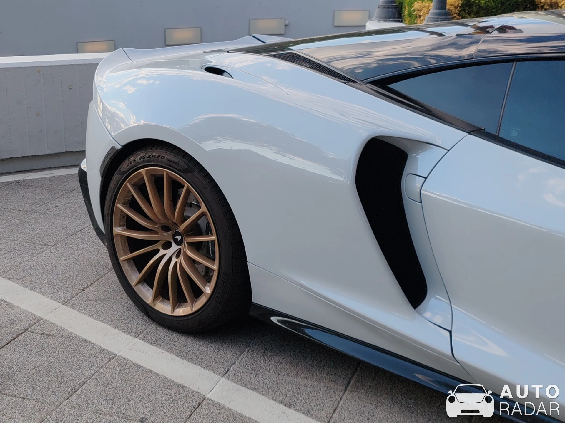McLaren GT spotted in Budapest