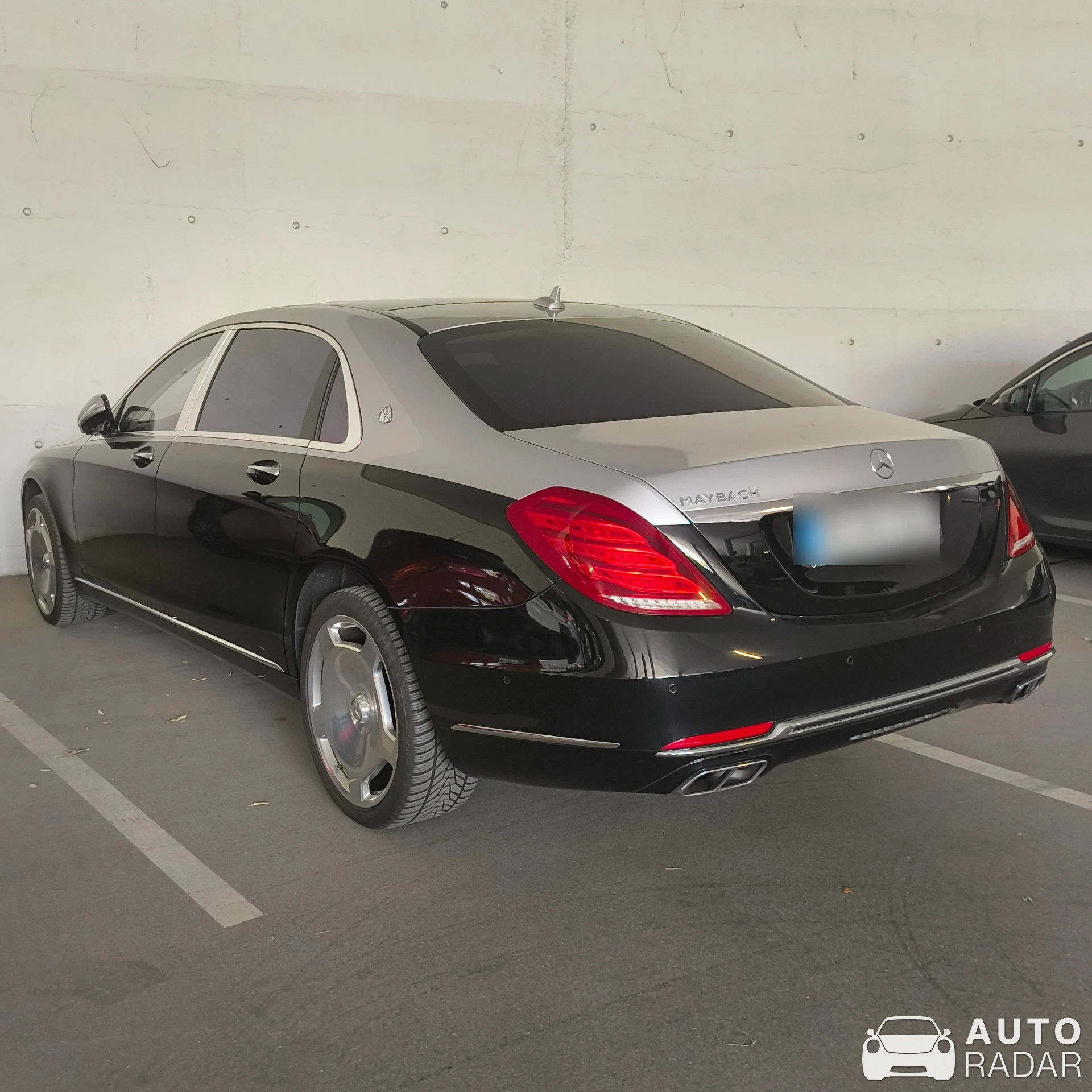 Mercedes-Maybach S 560 spotted in Weingarten