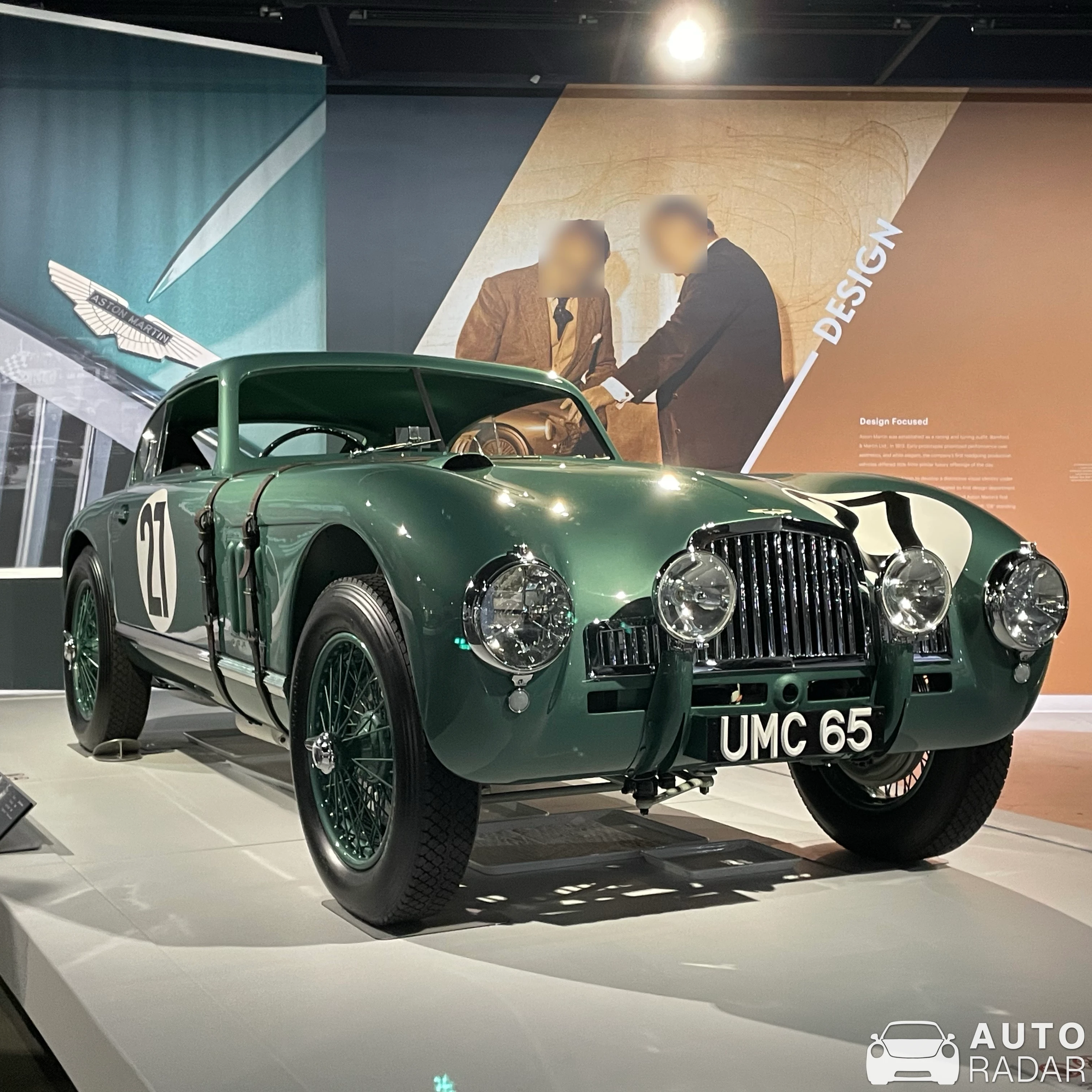 Aston Martin DB2 Prototype spotted in Los Angeles