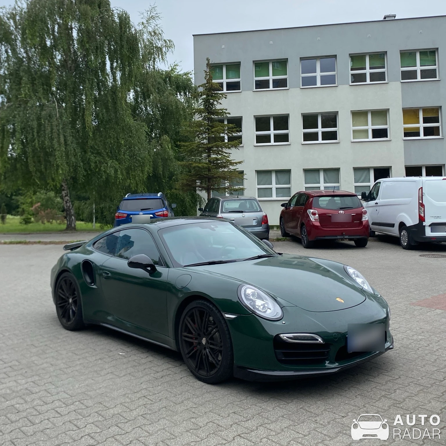 Porsche 991 Turbo MkI spotted in Bielsko-Biała