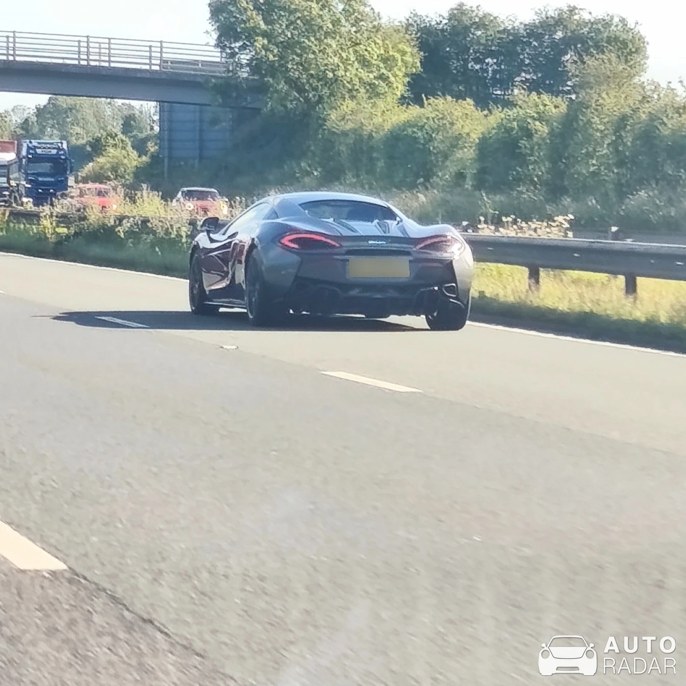 McLaren 570S spotted in Carnforth