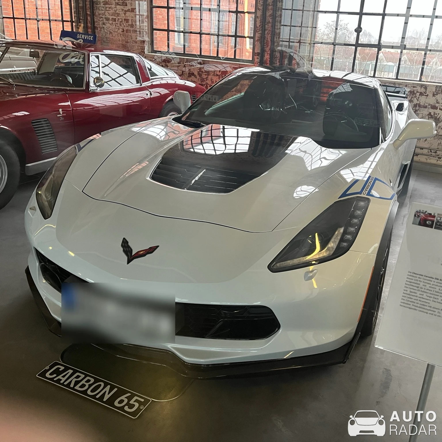 Chevrolet Corvette C7 Grand Sport Carbon 65 Edition spotted in Frankfurt am Main