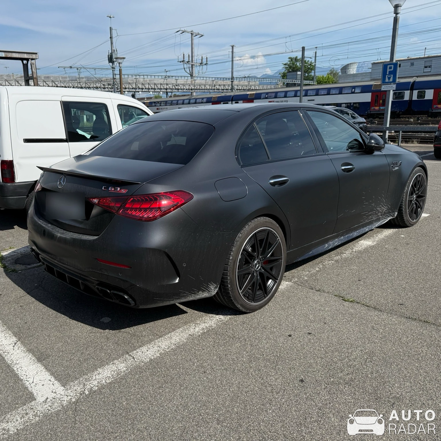 Mercedes-AMG C 63 S E-Performance W206 spotted in Rapperswil SG