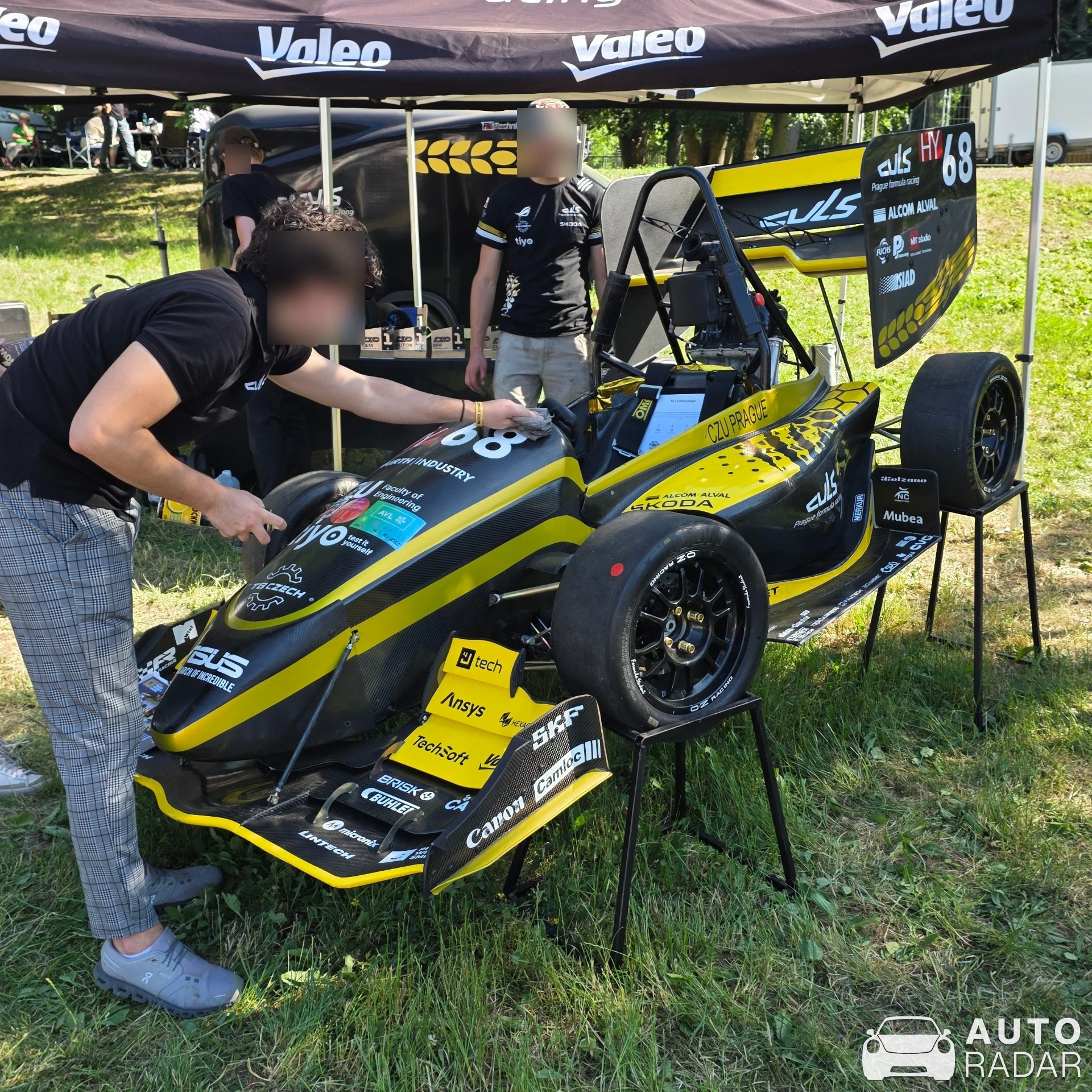 FSTUC Formula Student spotted in Praha