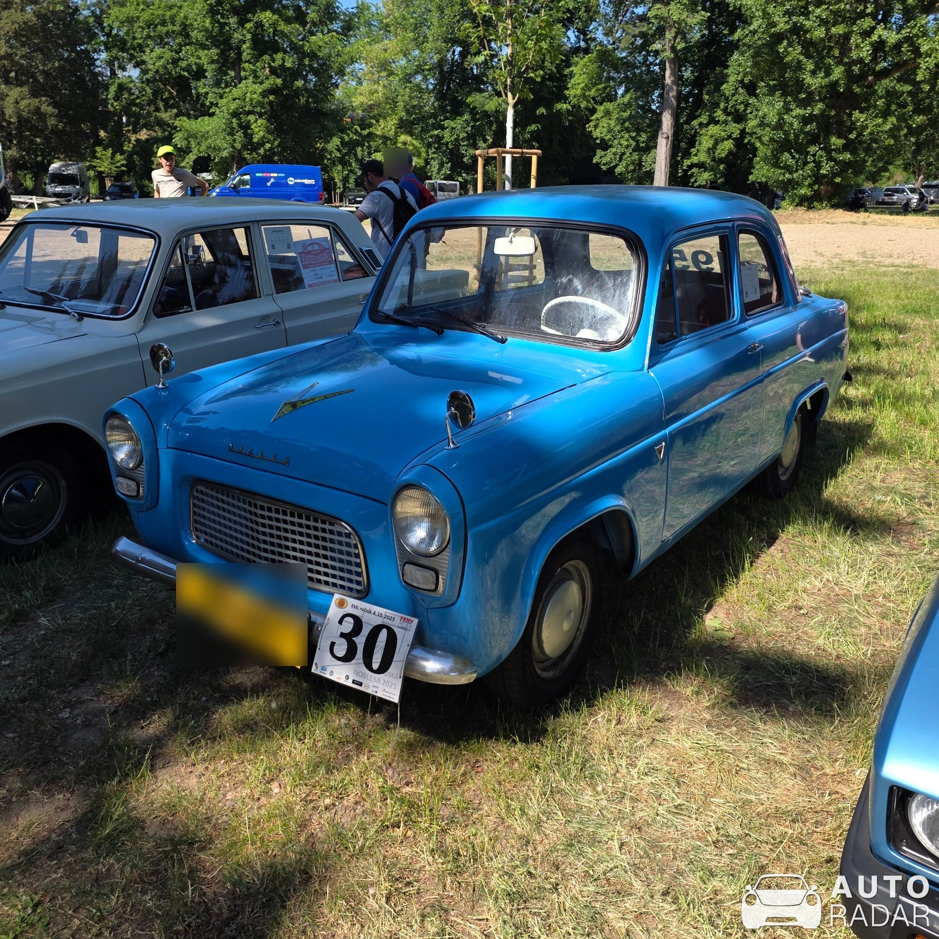 Ford Anglia 100E spotted in Praha