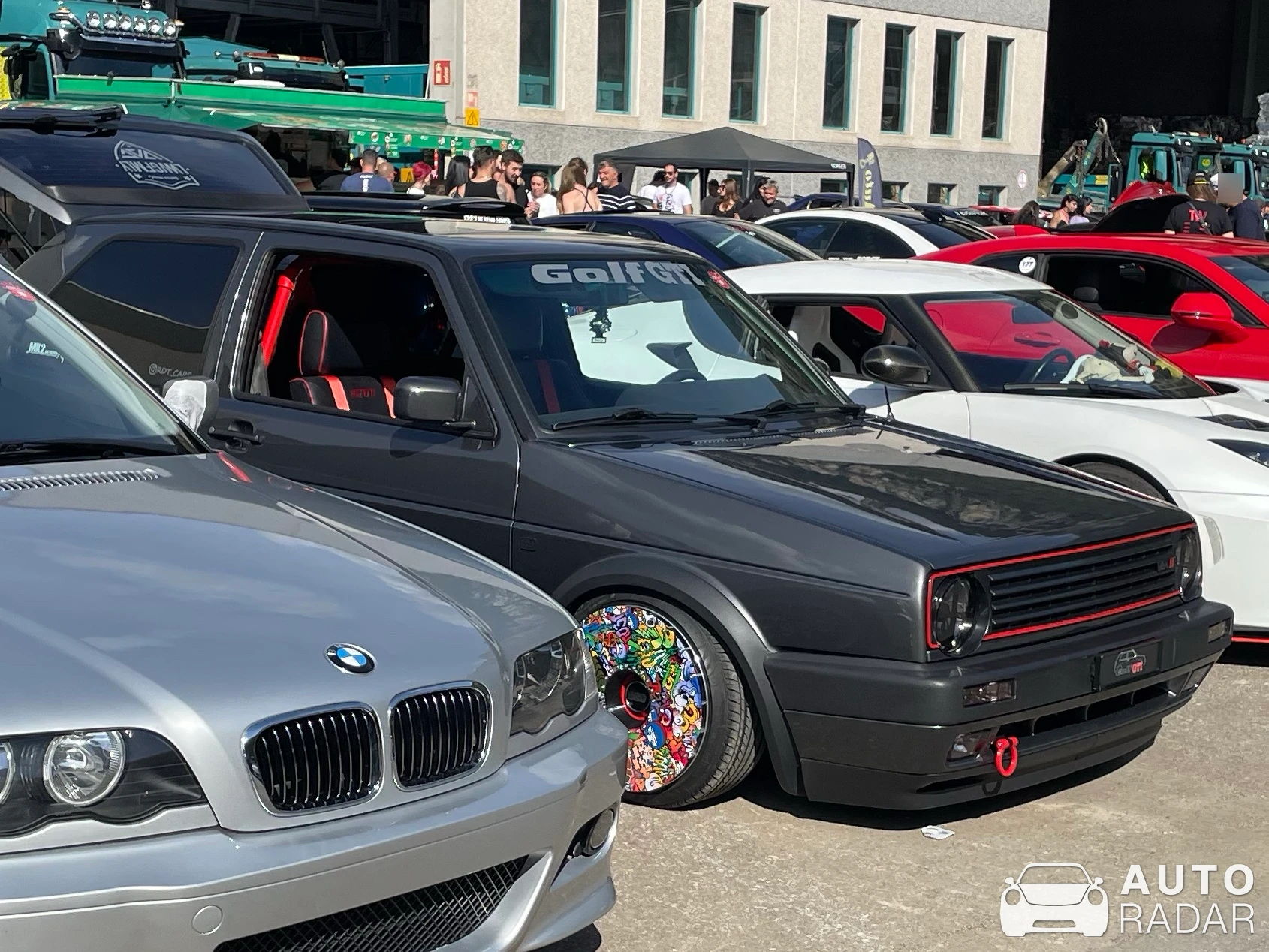 Volkswagen Golf GTI Mk2 spotted in Riva San Vitale