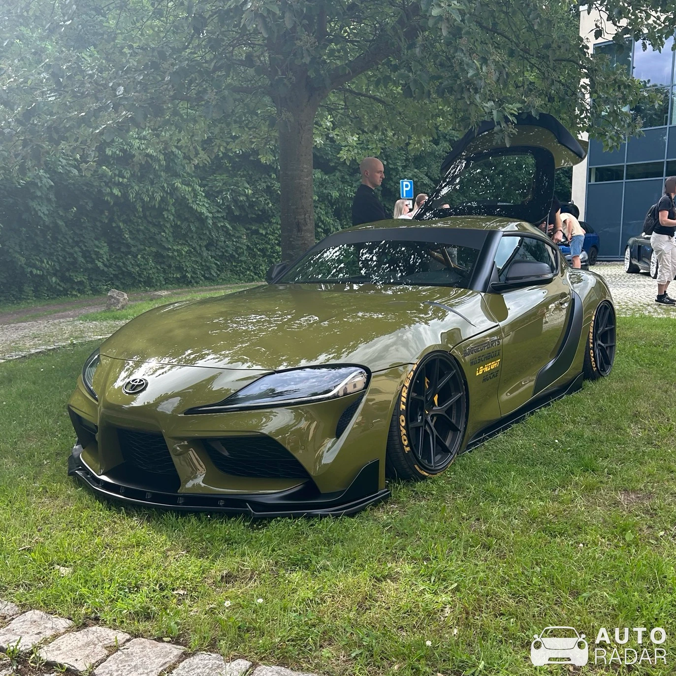 Toyota GR Supra A90 GT500 spotted in Lichtenstein/Sachsen