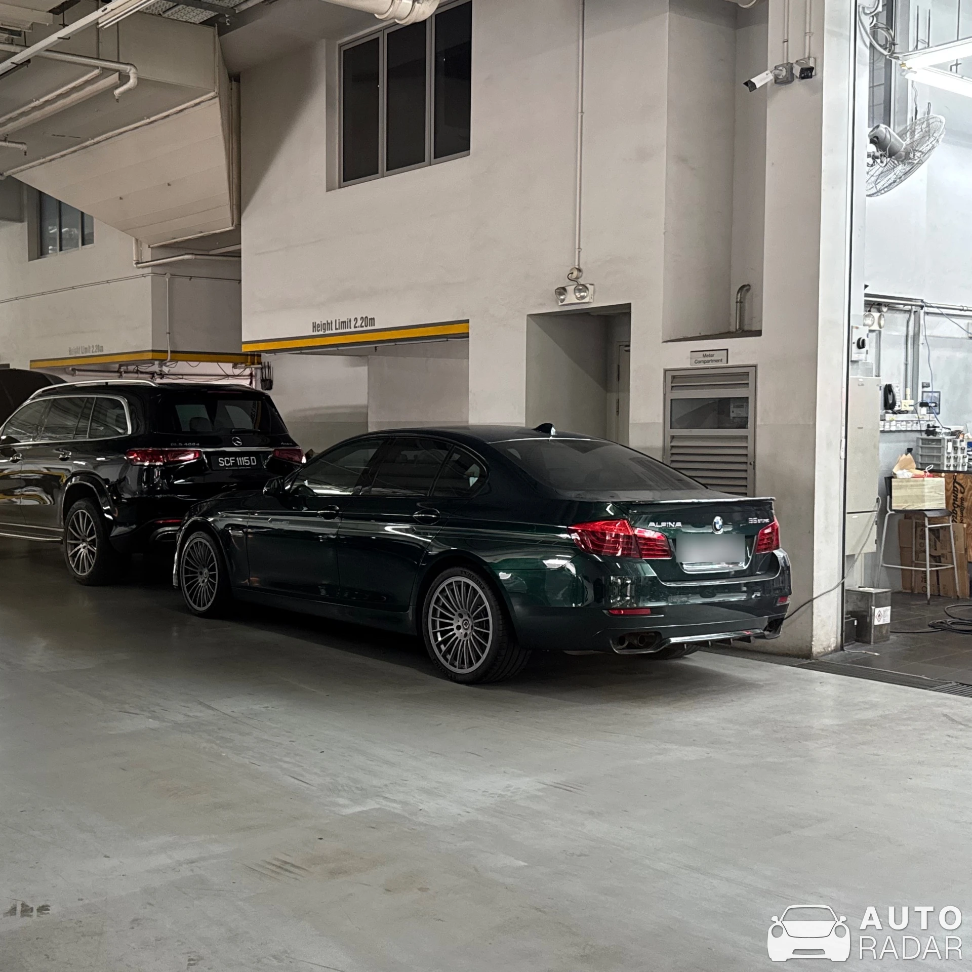 Alpina B5 BiTurbo 50 Anniversary Edition spotted in Singapore