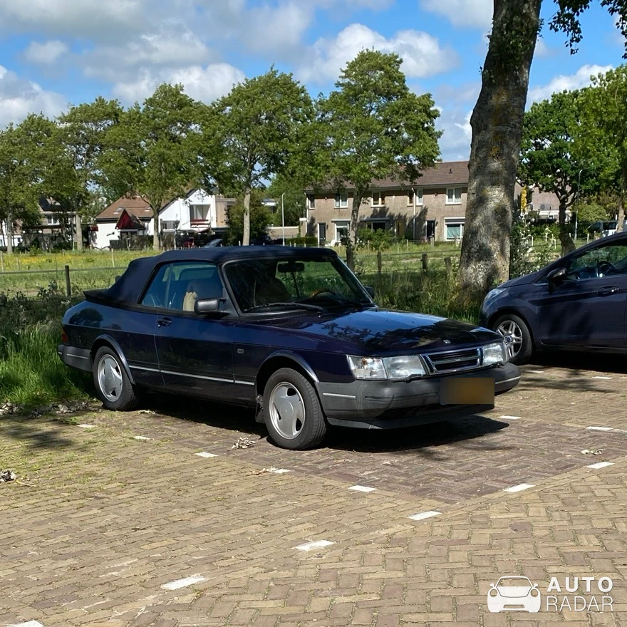 Saab 900 Cabriolet spotted in Groet