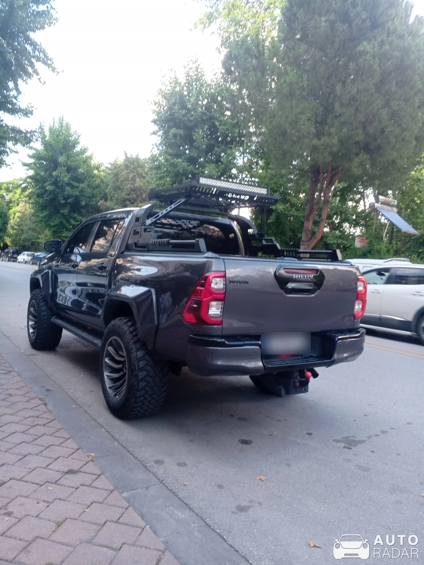 Toyota Hilux spotted in Pamukkale