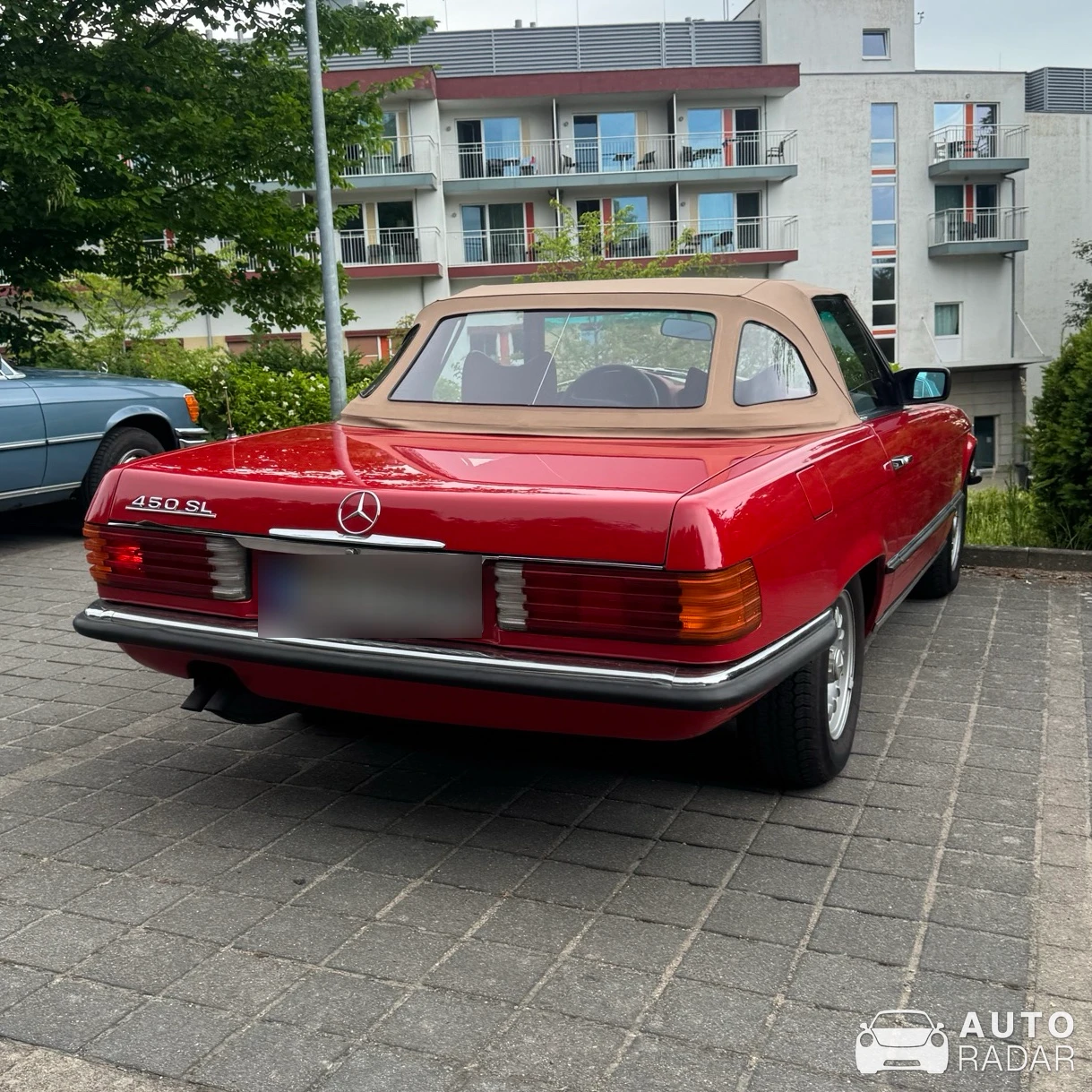 Mercedes-Benz 450SL spotted in Göhren-Lebbin