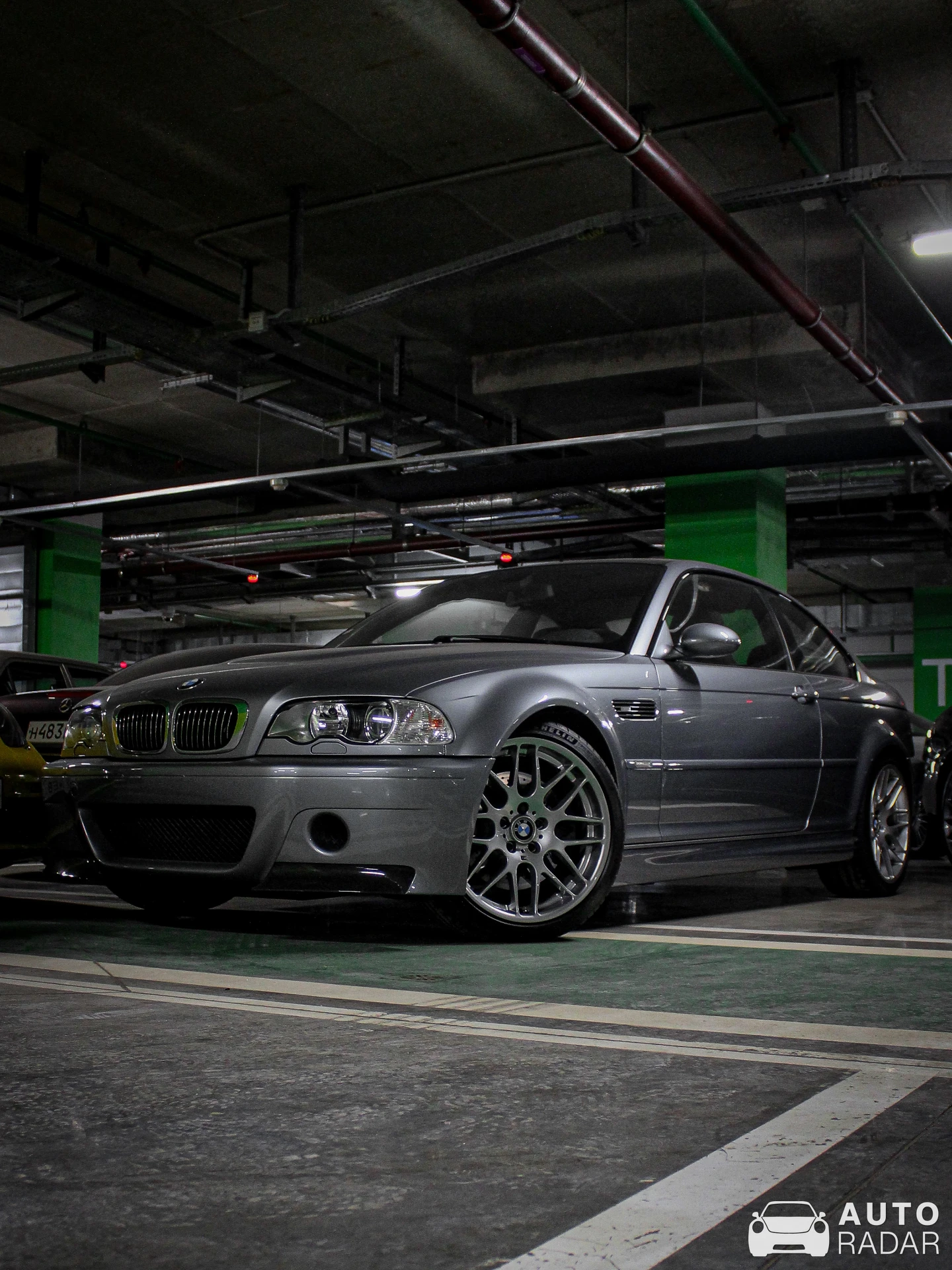 BMW M3 E46 CSL spotted in Moscow
