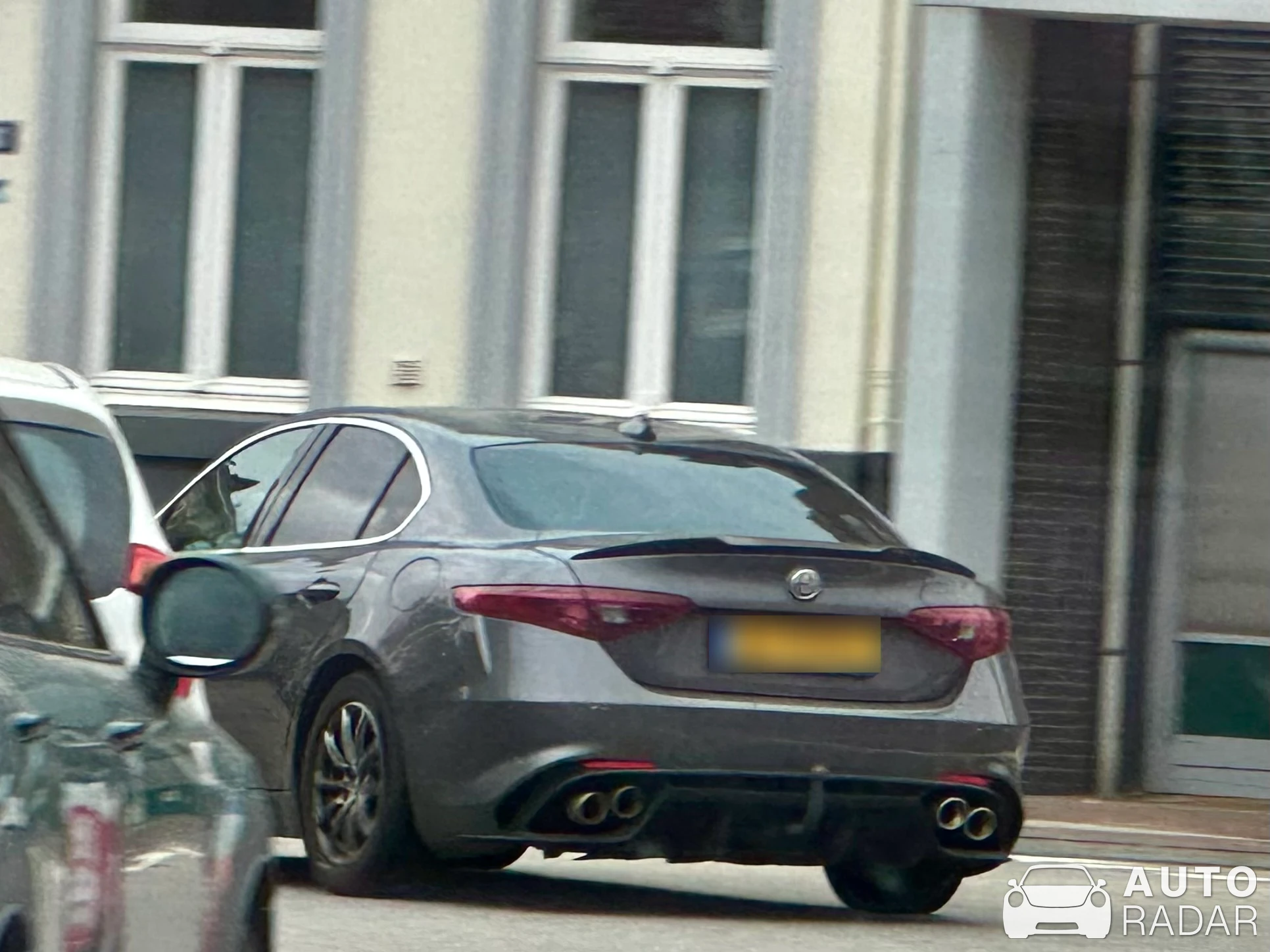 Alfa Romeo Giulia Quadrifoglio spotted in Roermond