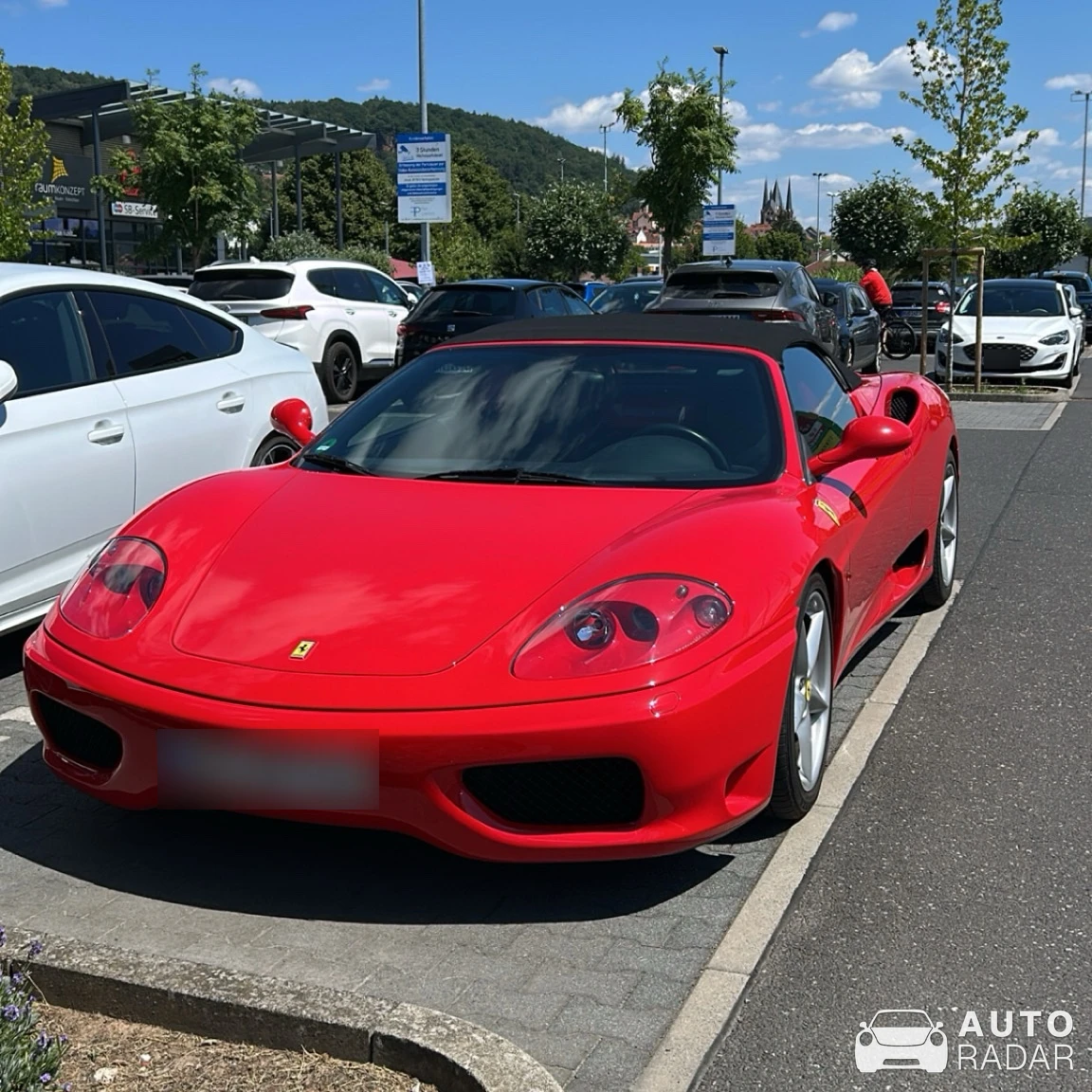 Ferrari 360 Spider spotted in Gelnhausen
