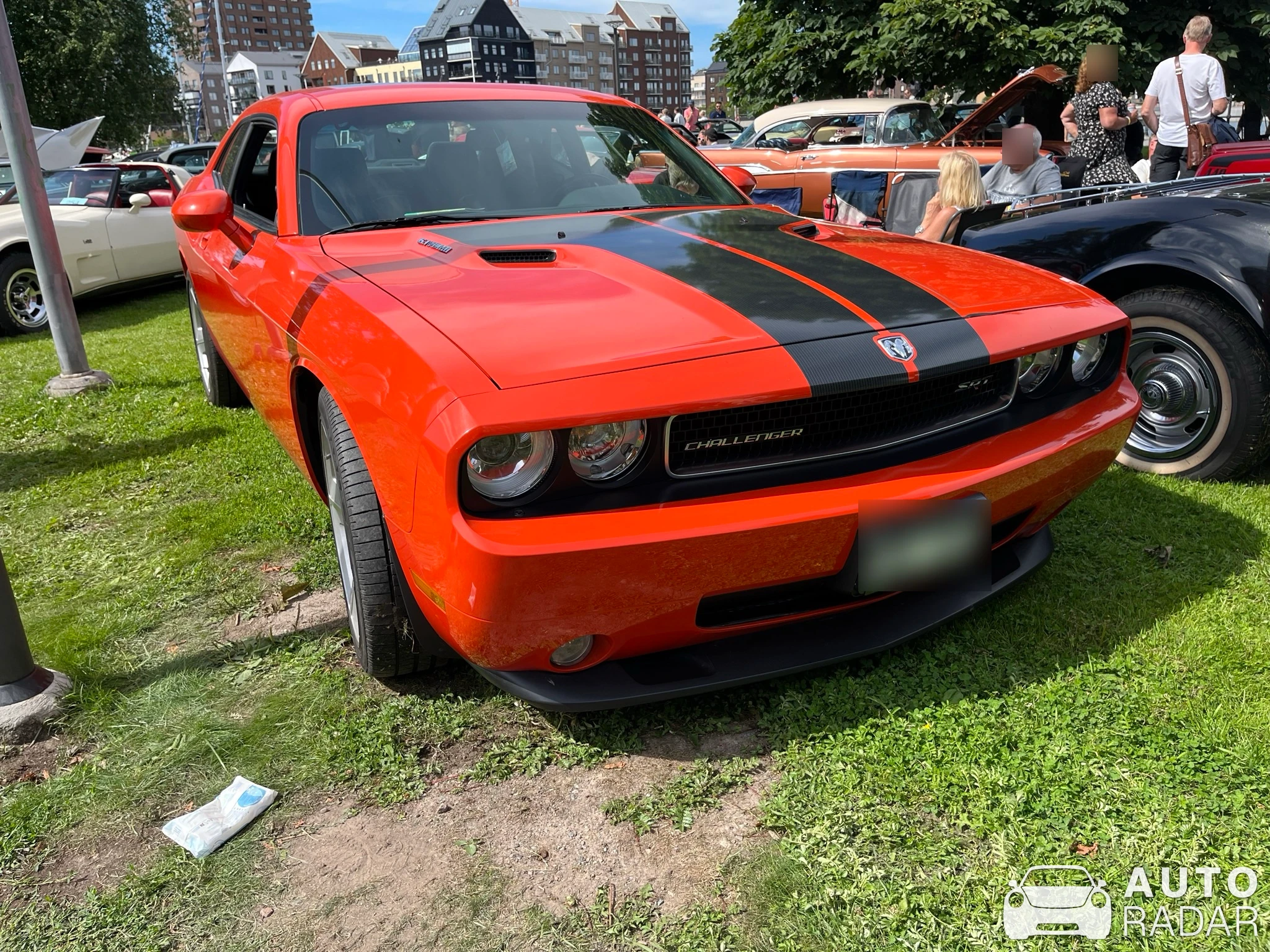 Dodge Challenger spotted in Norrtälje