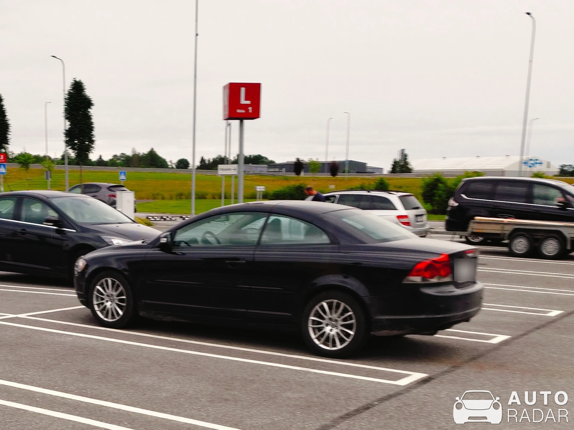 Volvo C70 spotted in Kurna
