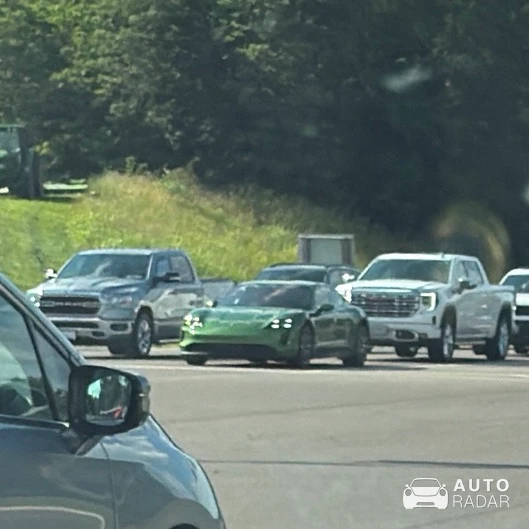 Porsche Taycan spotted in O'Fallon