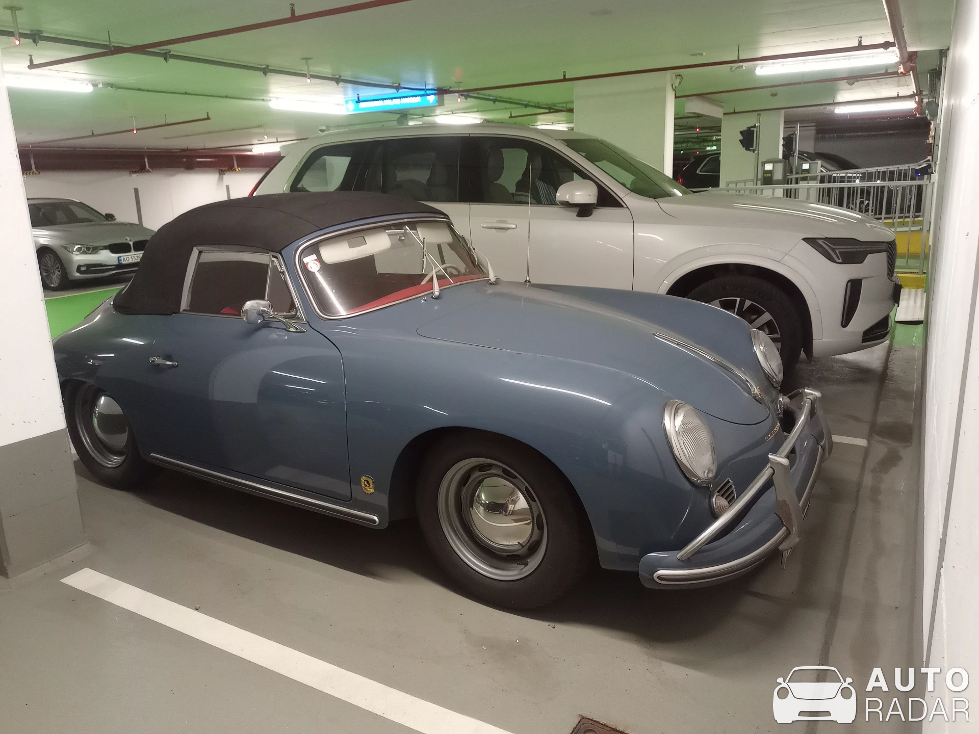 Porsche 356 B Cabriolet spotted in Vienna
