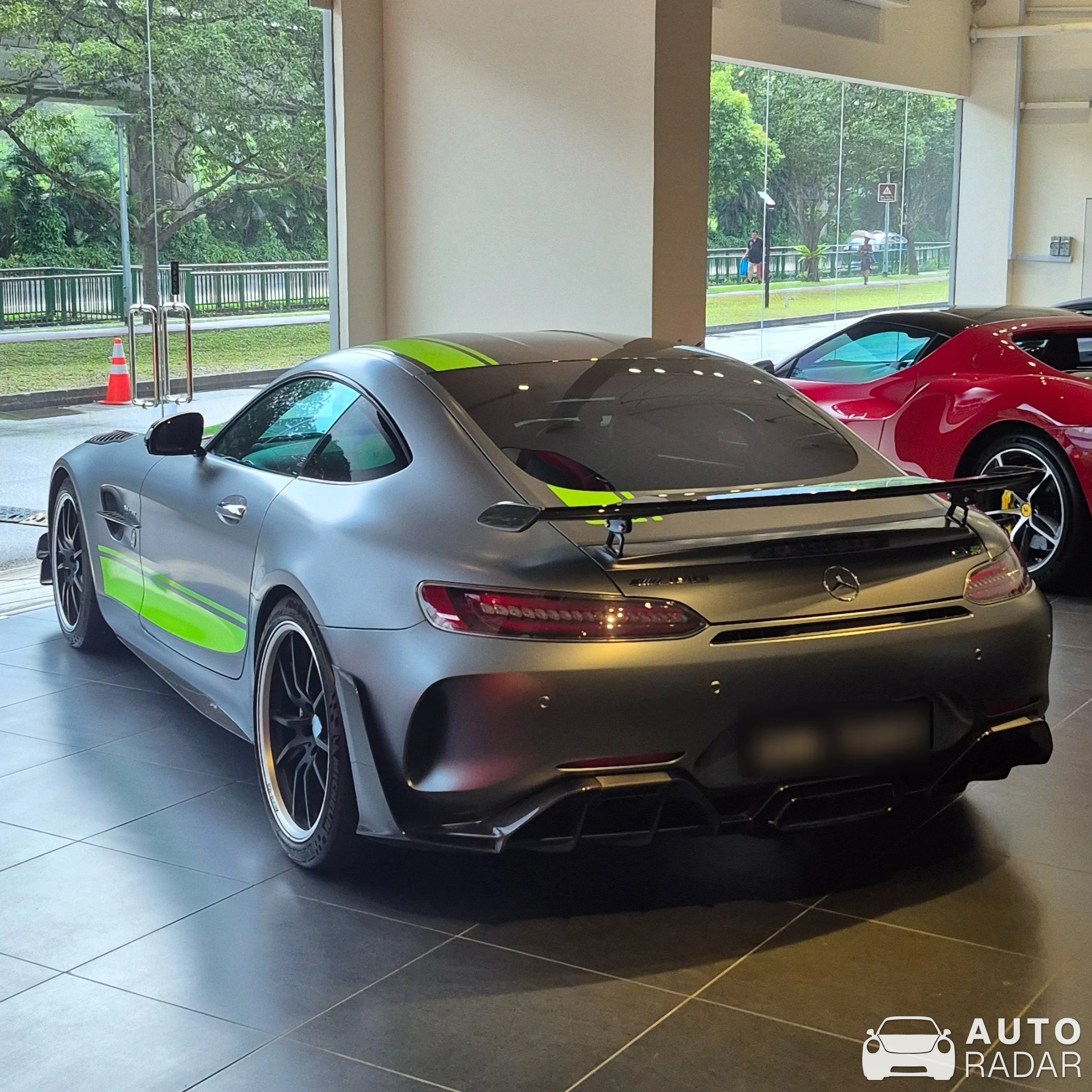 Mercedes-AMG GT R Pro C190 spotted in Singapore