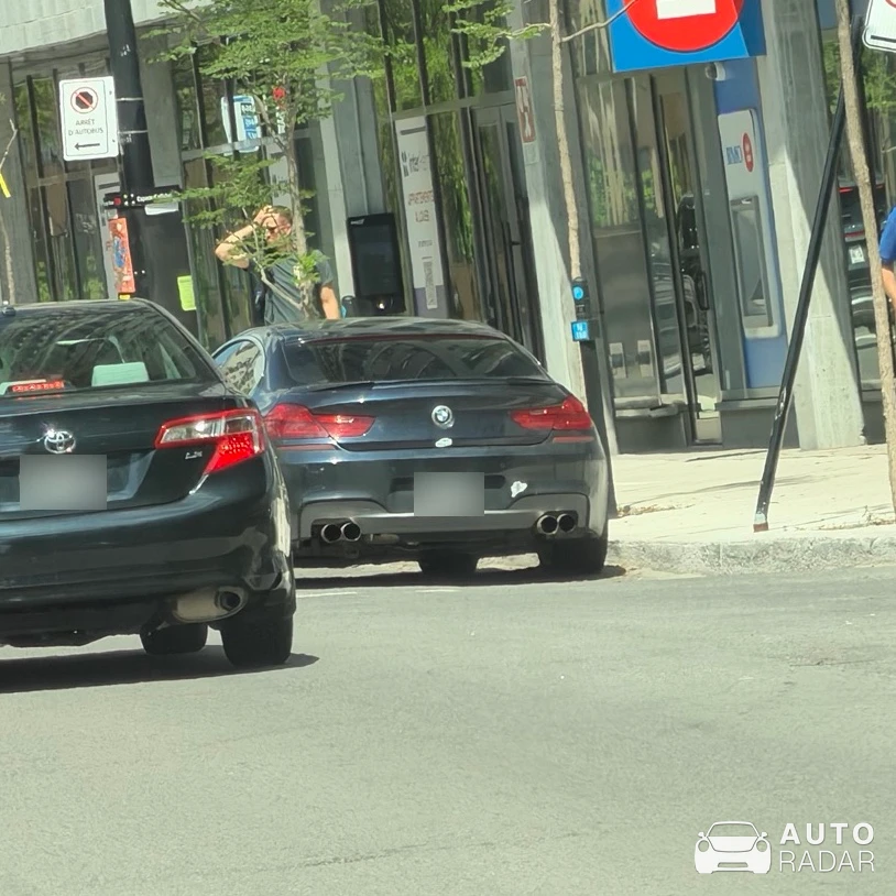 BMW M6 F06 Gran Coupé spotted in Montréal