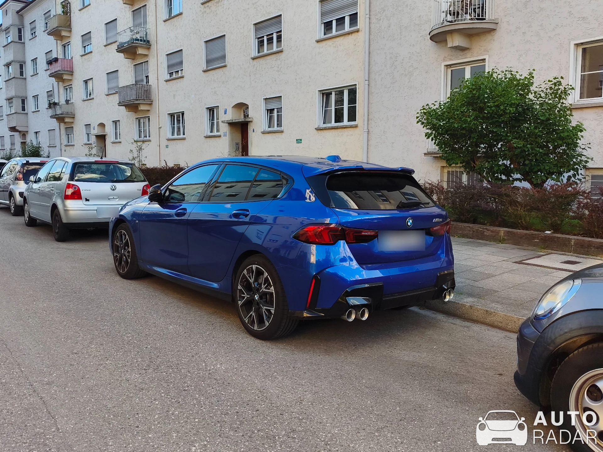 BMW M135 F70 spotted in München