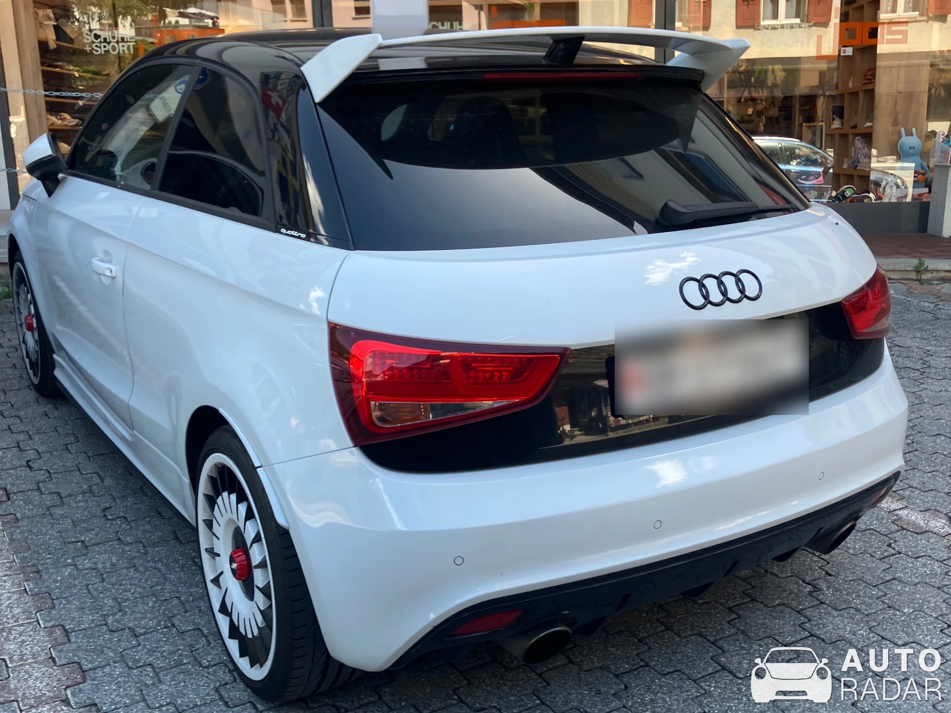 Audi A1 Quattro spotted in Schiers