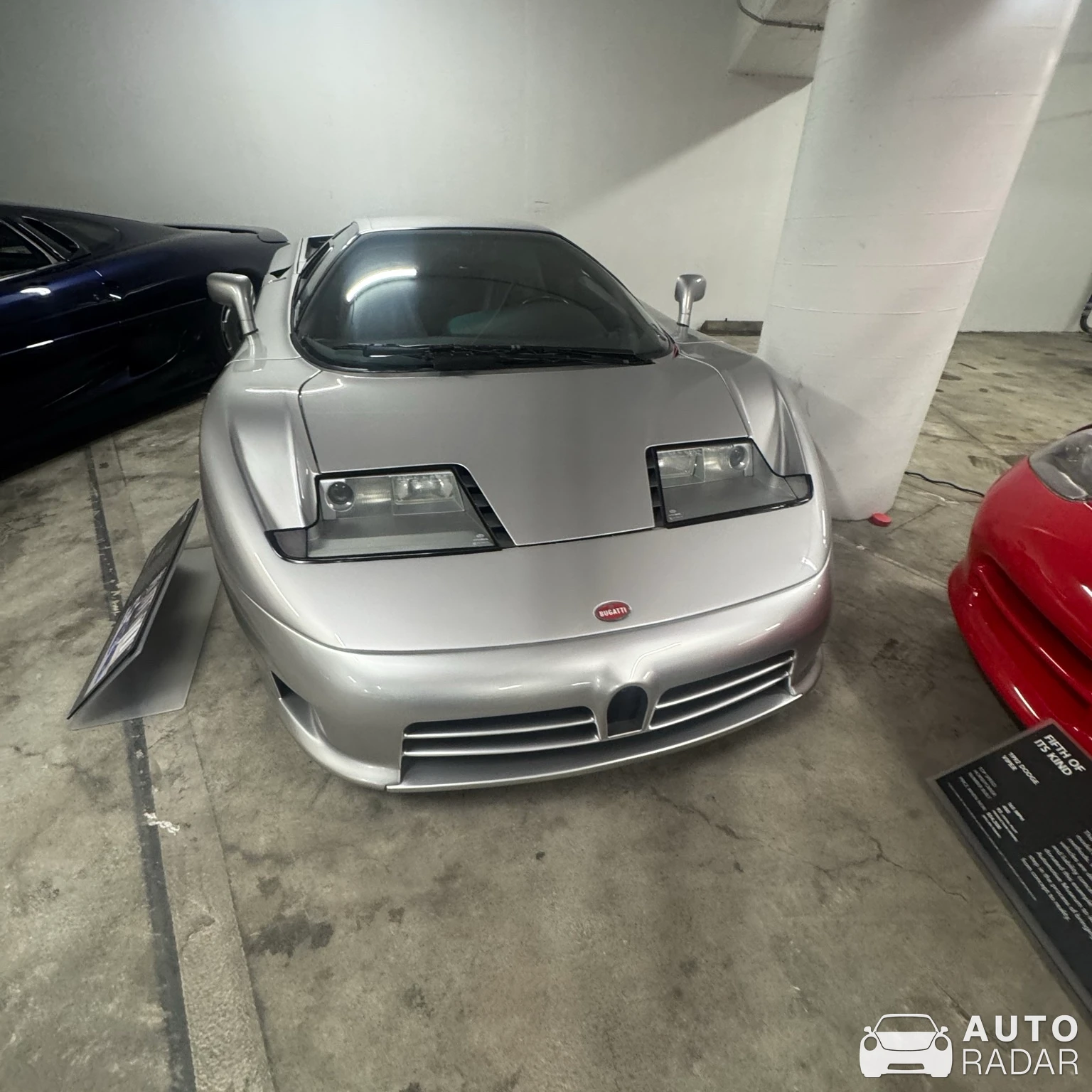 Bugatti EB110 GT spotted in Los Angeles