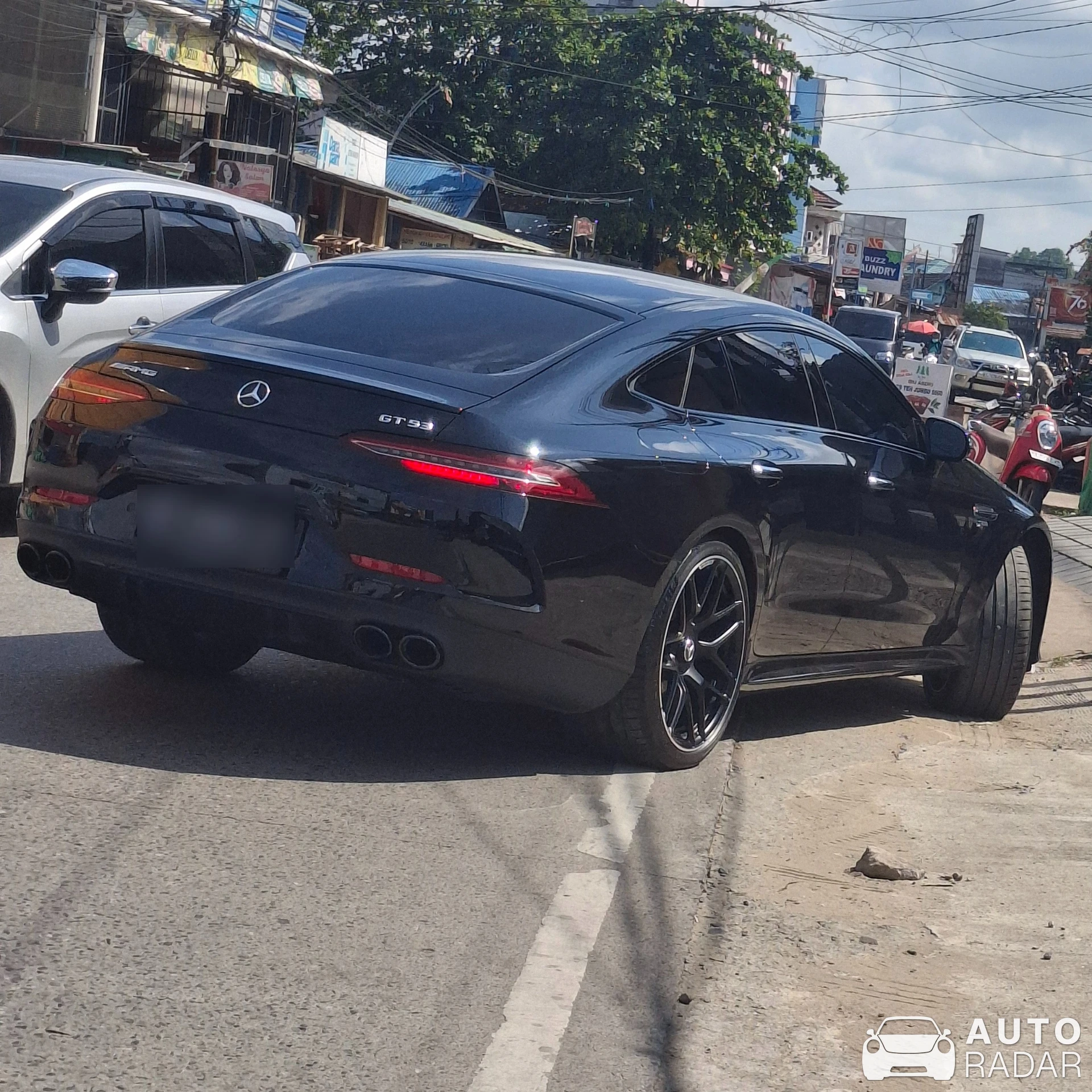 Mercedes-AMG GT 53 X290 spotted in Samarinda