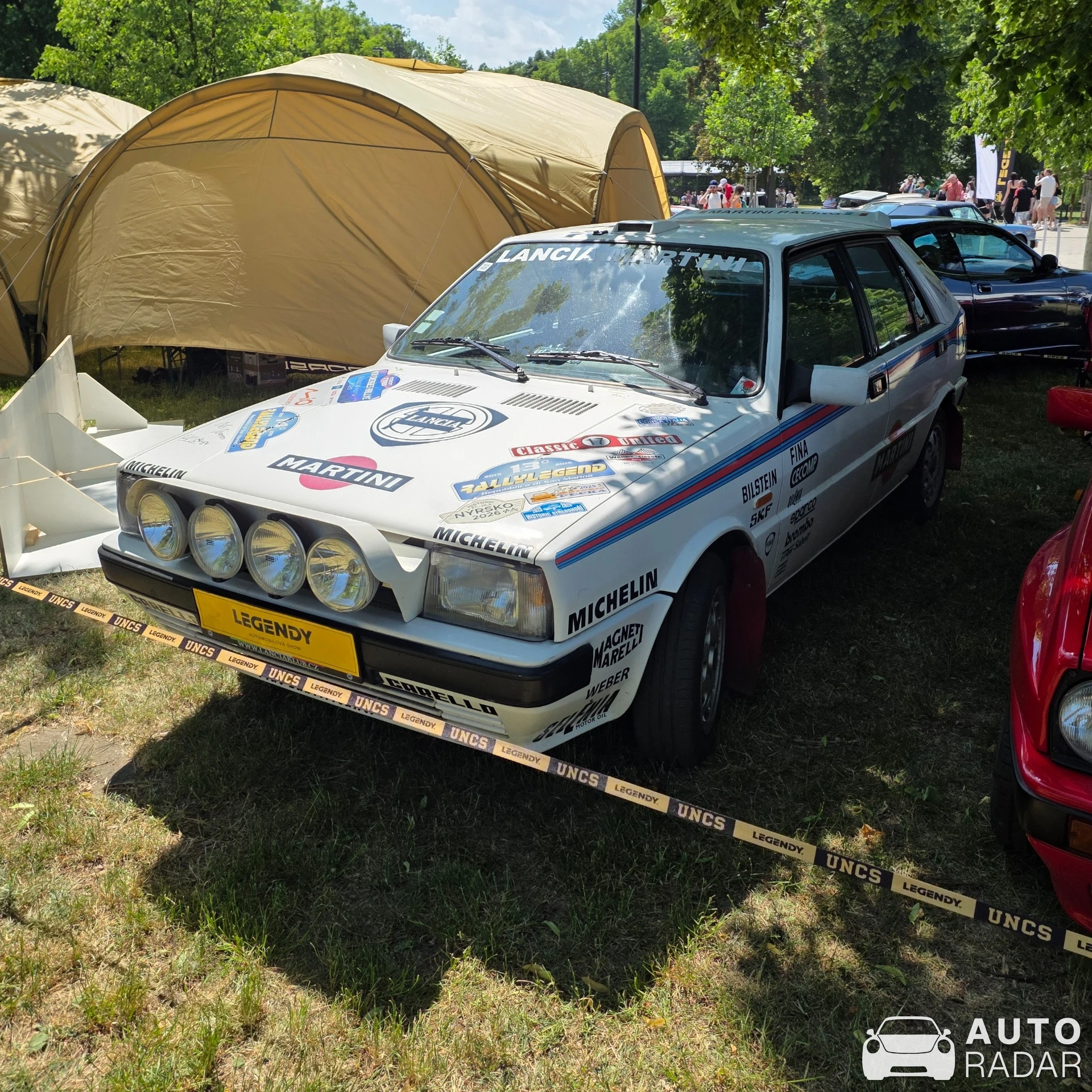 Lancia Delta HF Integrale Evo Martini spotted in Praha