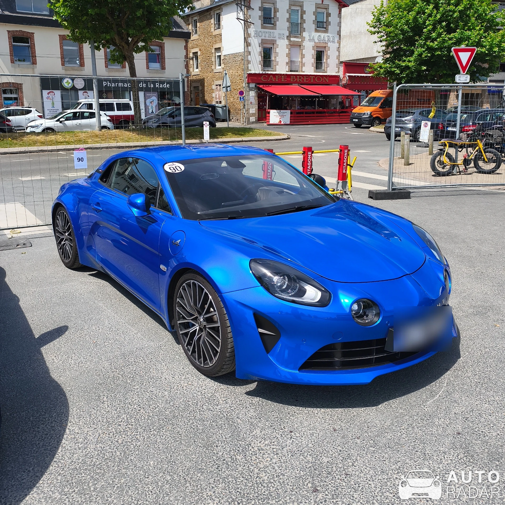 Alpine A110 GT spotted in Perros-Guirec