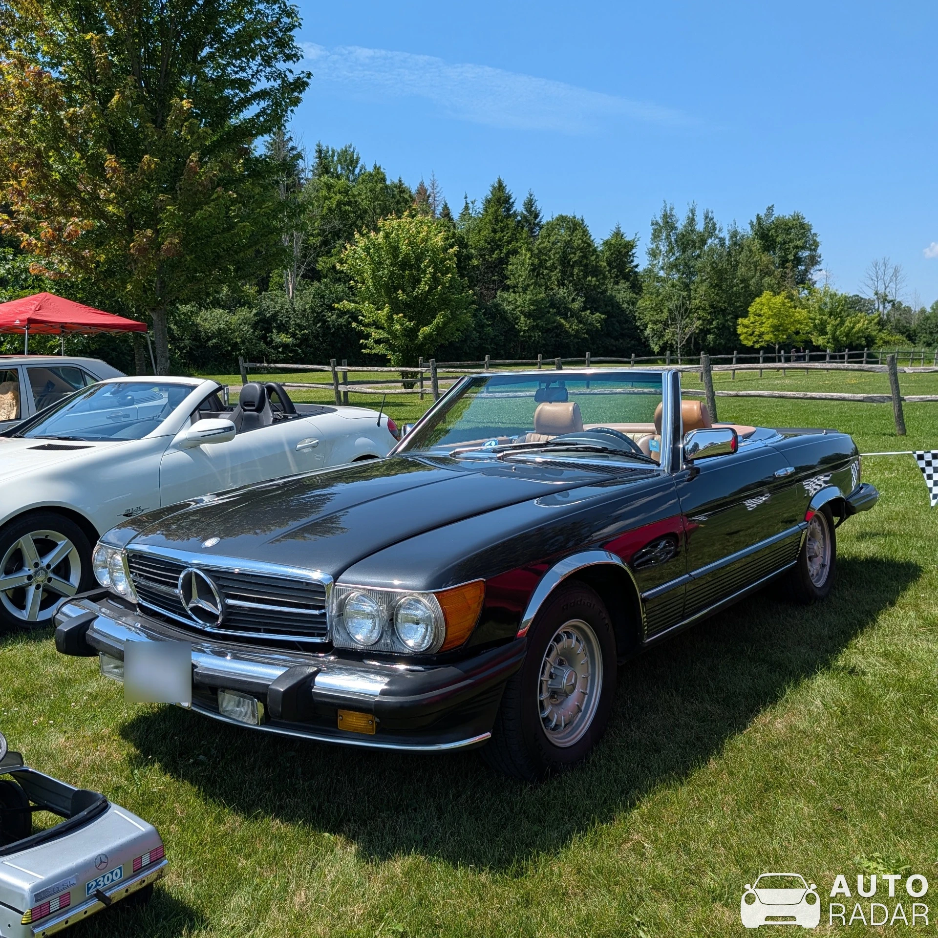 Mercedes-Benz 560 spotted in Merrickville