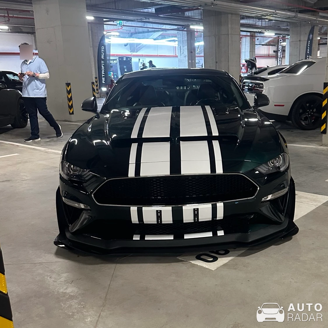 Ford Mustang Bullitt S550 spotted in București