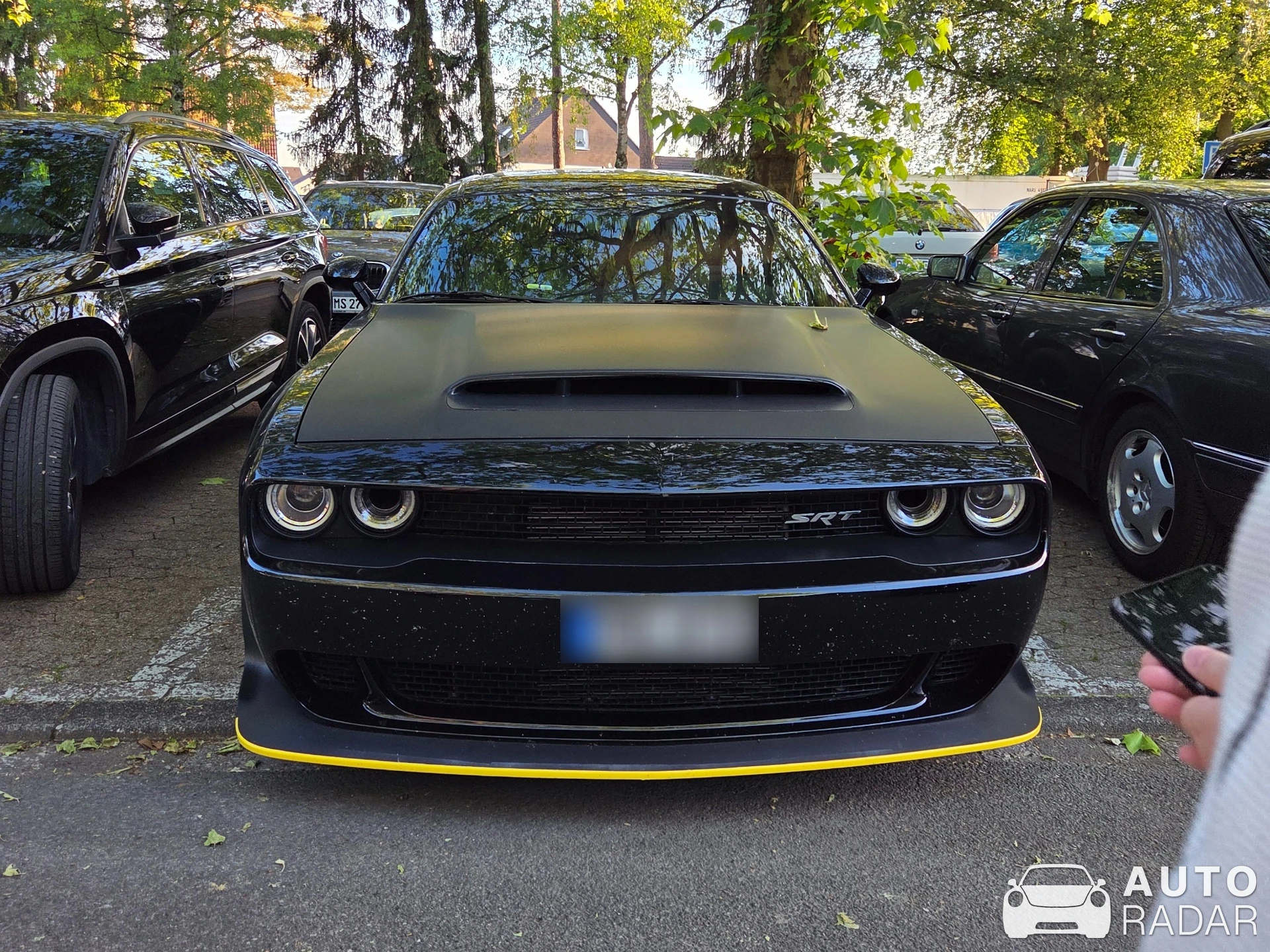 Dodge Challenger SRT Demon spotted in Bad Lippspringe