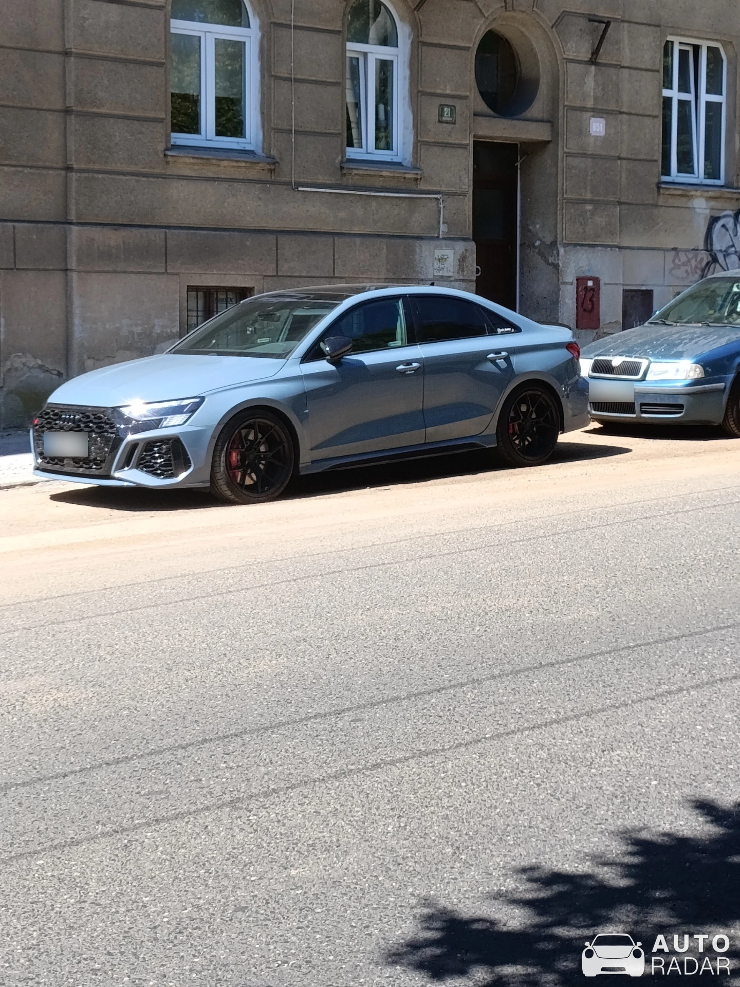 Audi RS3 Sedan 8Y spotted in Ústí nad Labem