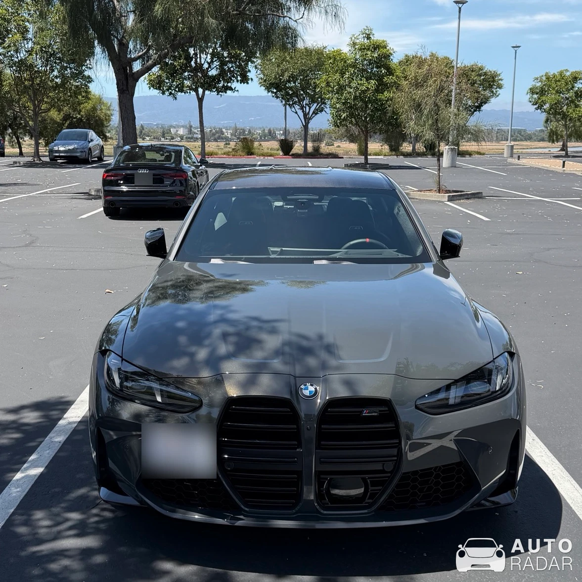 BMW M3 G80 Sedan Competition spotted in Santa Clara