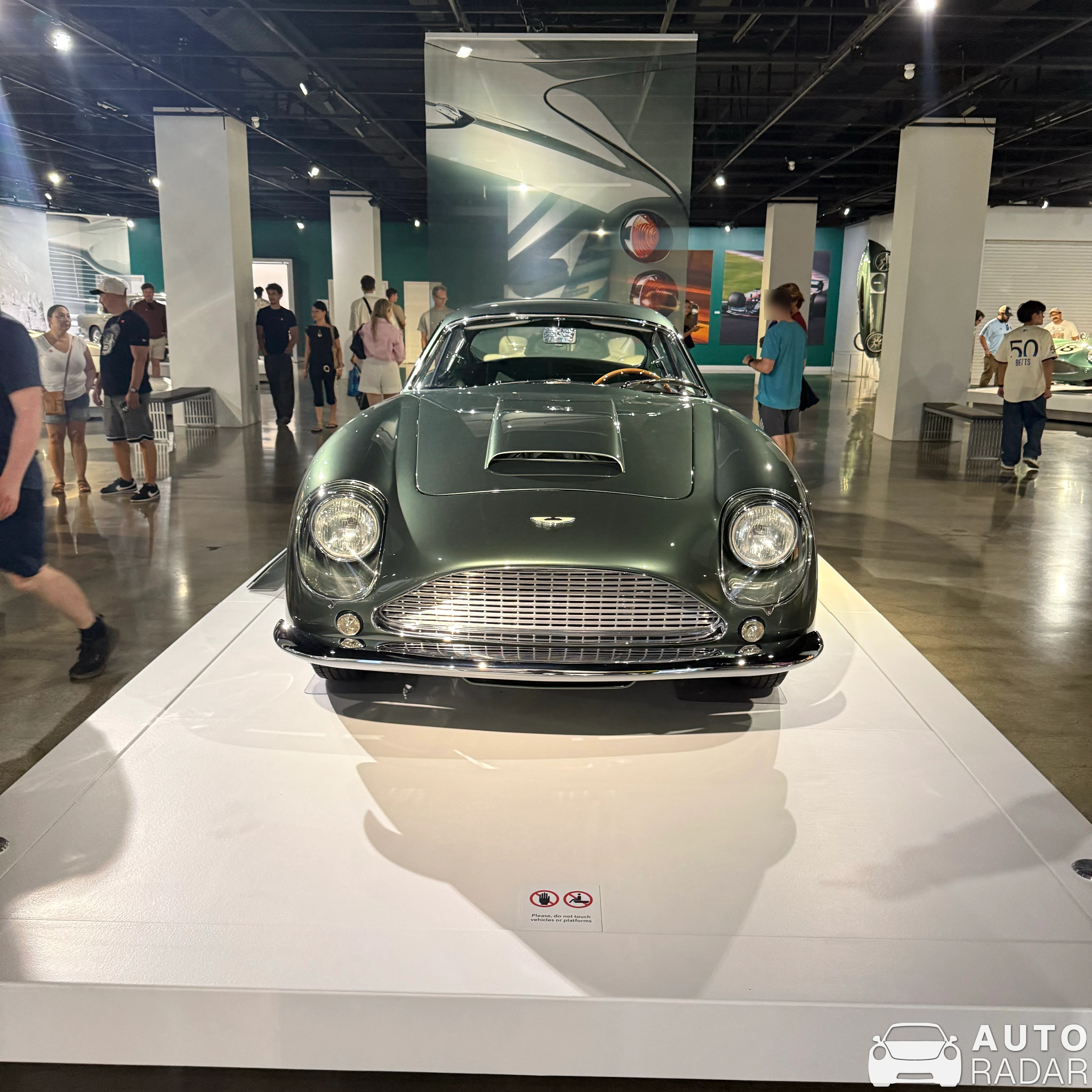 Aston Martin DB4 spotted in Los Angeles