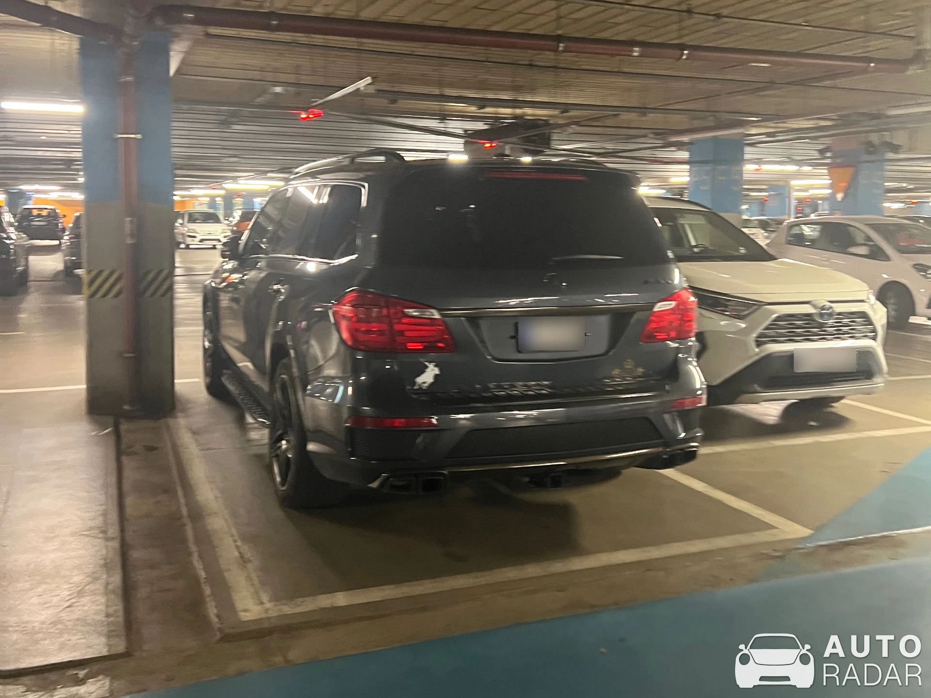 Mercedes-Benz GL 63 AMG X166 spotted in Katowice