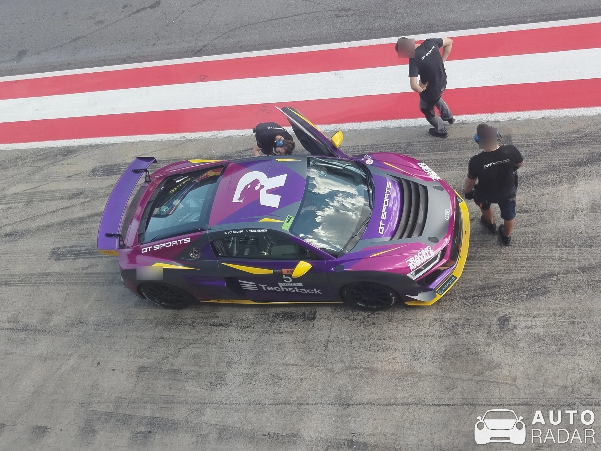 Audi R8 LMS GT3 Evo spotted in Spielberg
