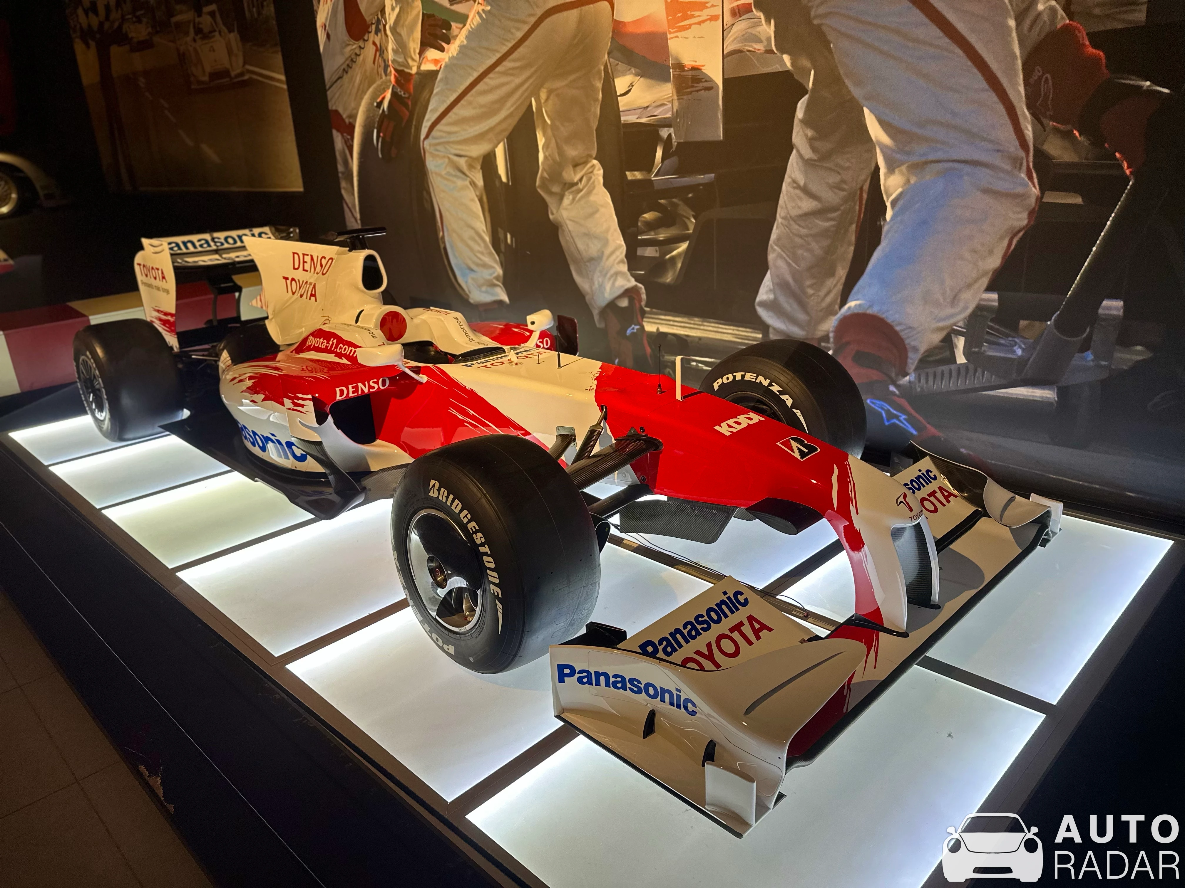 Toyota TF109 spotted in The Hague