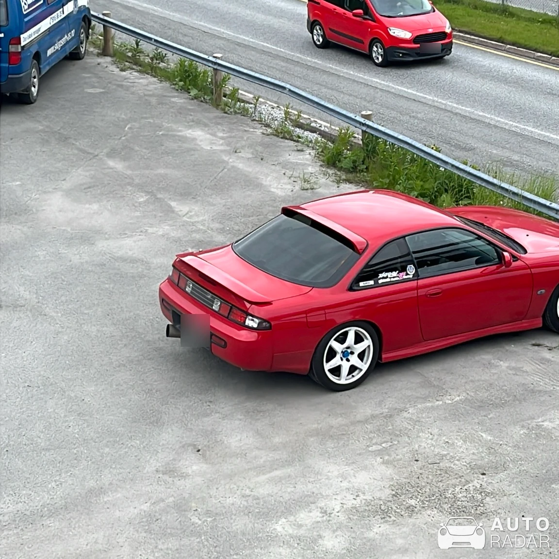 Nissan Silvia S14 spotted in Tomasjorda