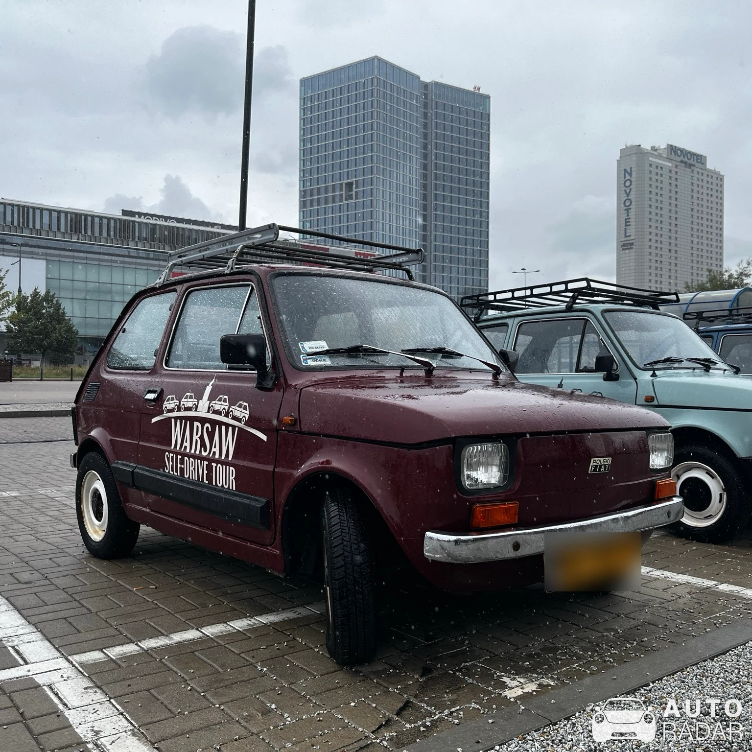 Fiat 126 spotted in Warszawa