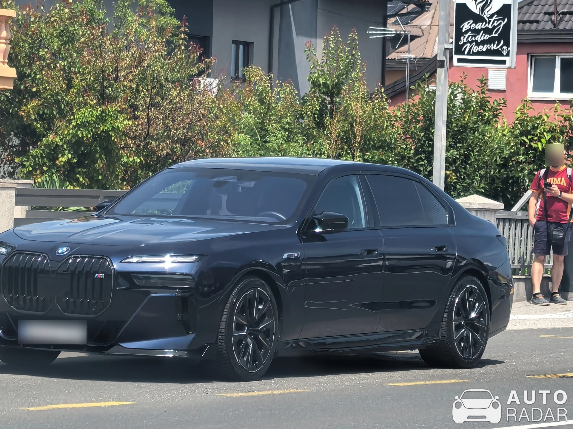 BMW 7 Series G70 spotted in Sesvete