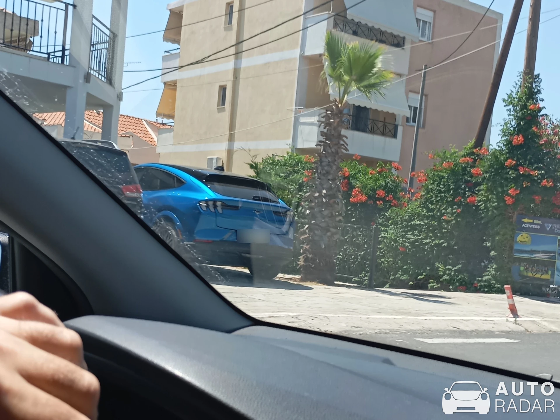 Ford Mustang Mach E spotted in Theologos