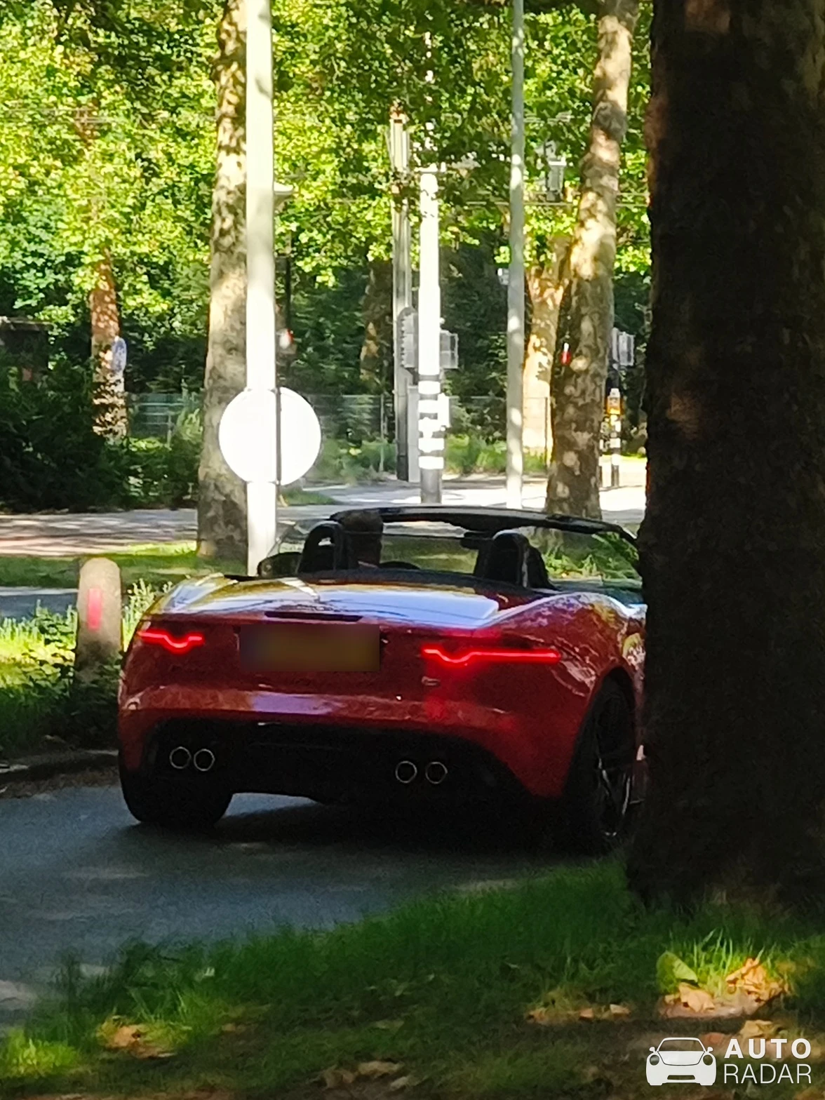 Jaguar F-Type S Convertible spotted in Amsterdam