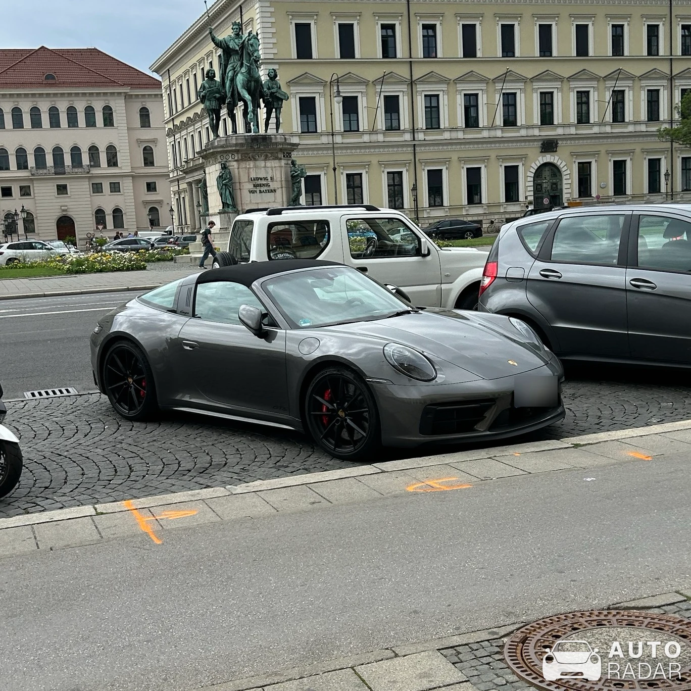 Porsche 992 Targa 4 GTS MkI spotted in München