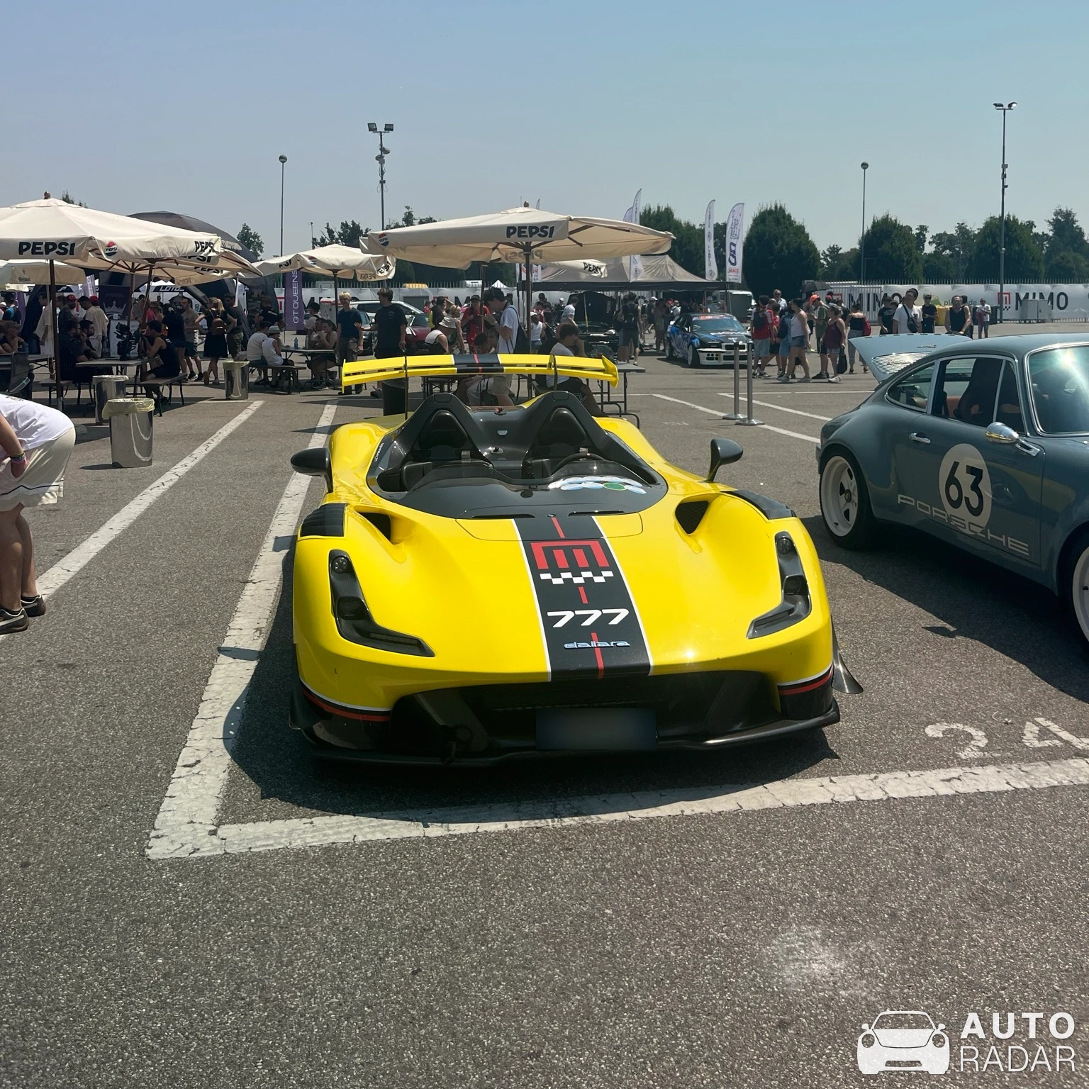 Dallara Stradale Barchetta spotted in Monza