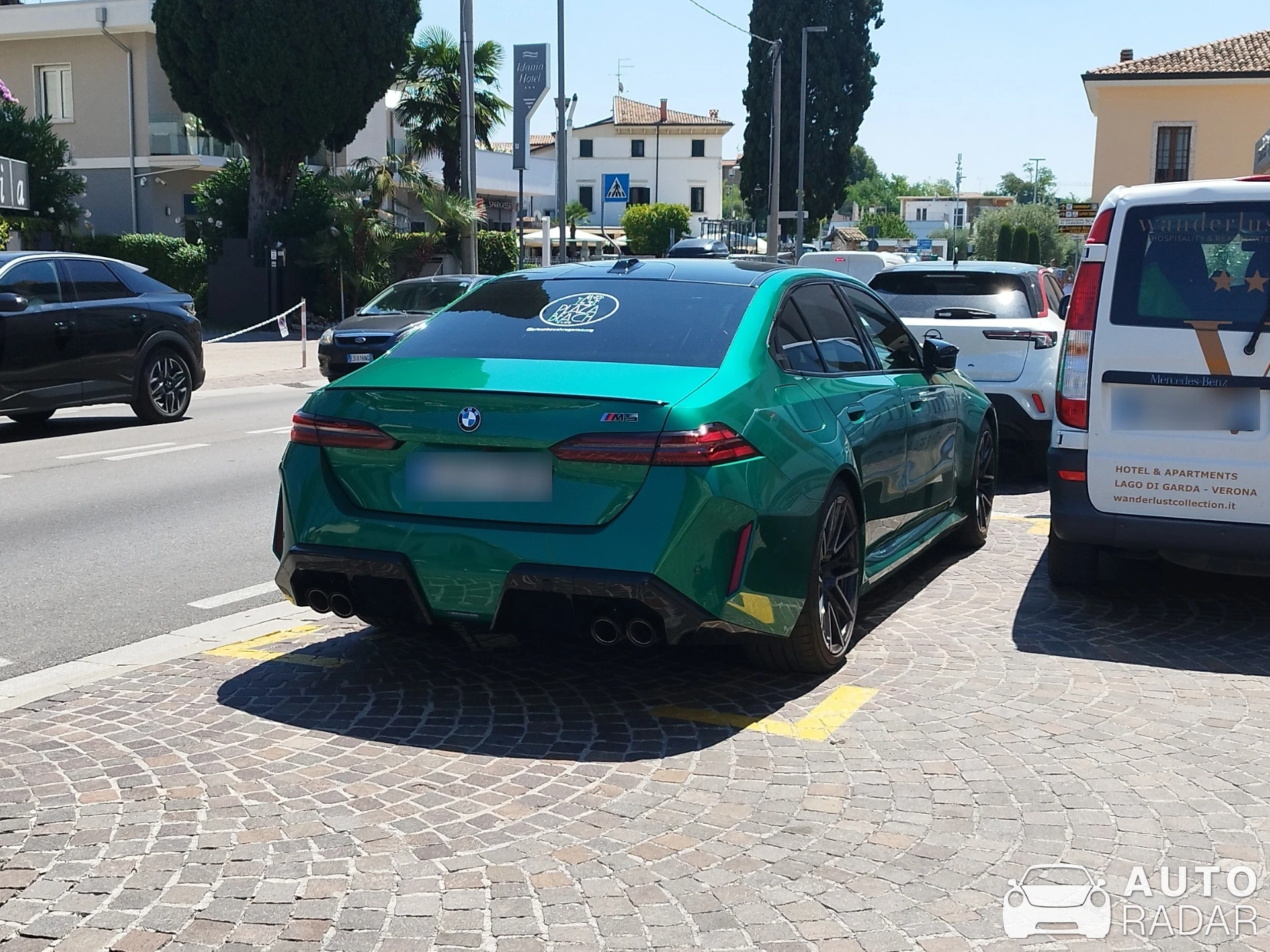 BMW M5 G90 spotted in Bardolino