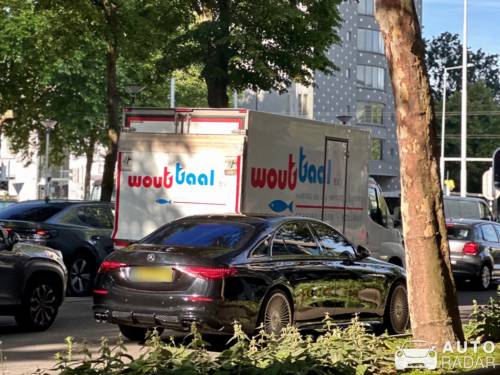 Mercedes-Benz S-Klasse W223 spotted in Rotterdam